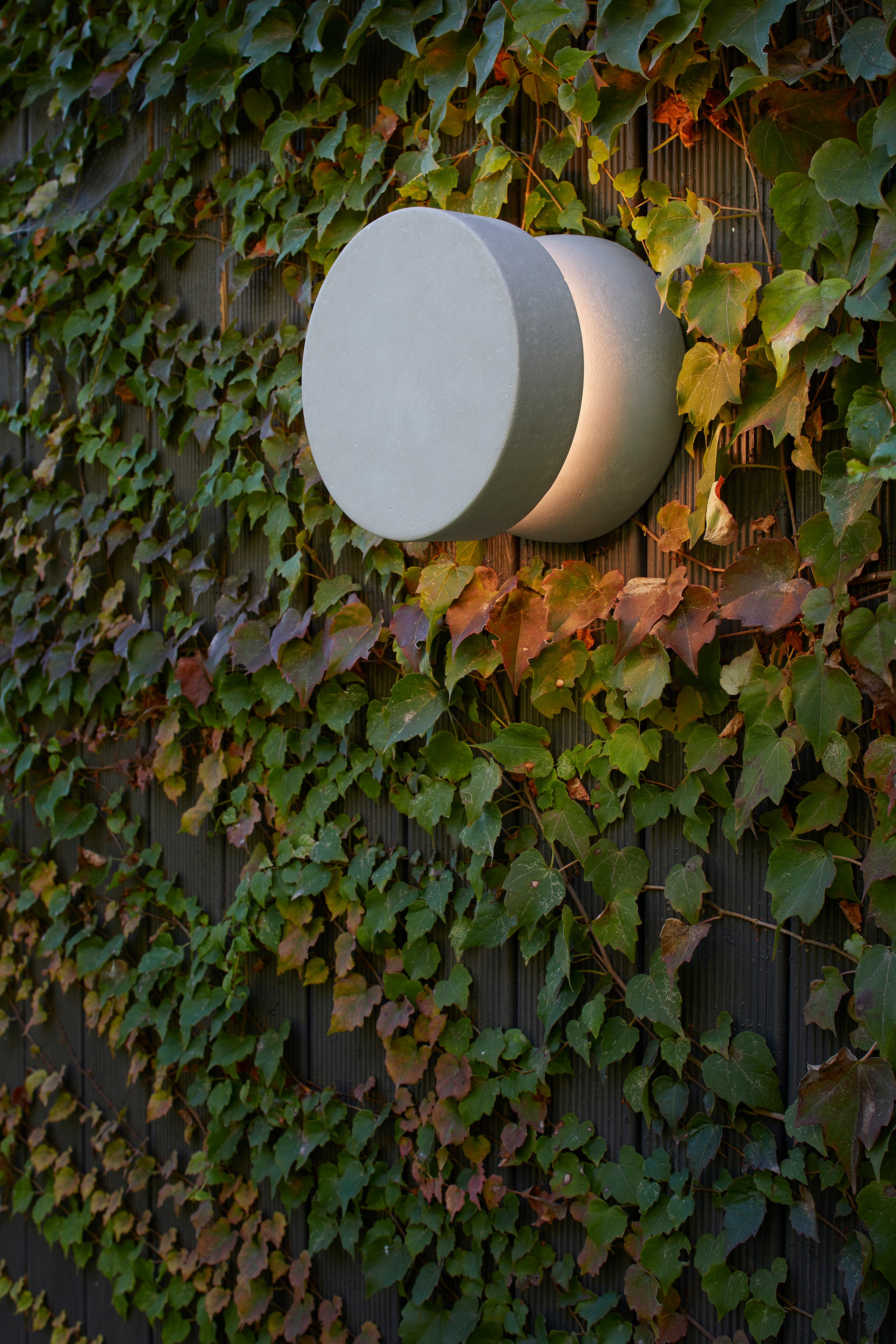 Nui gray external wall lamp