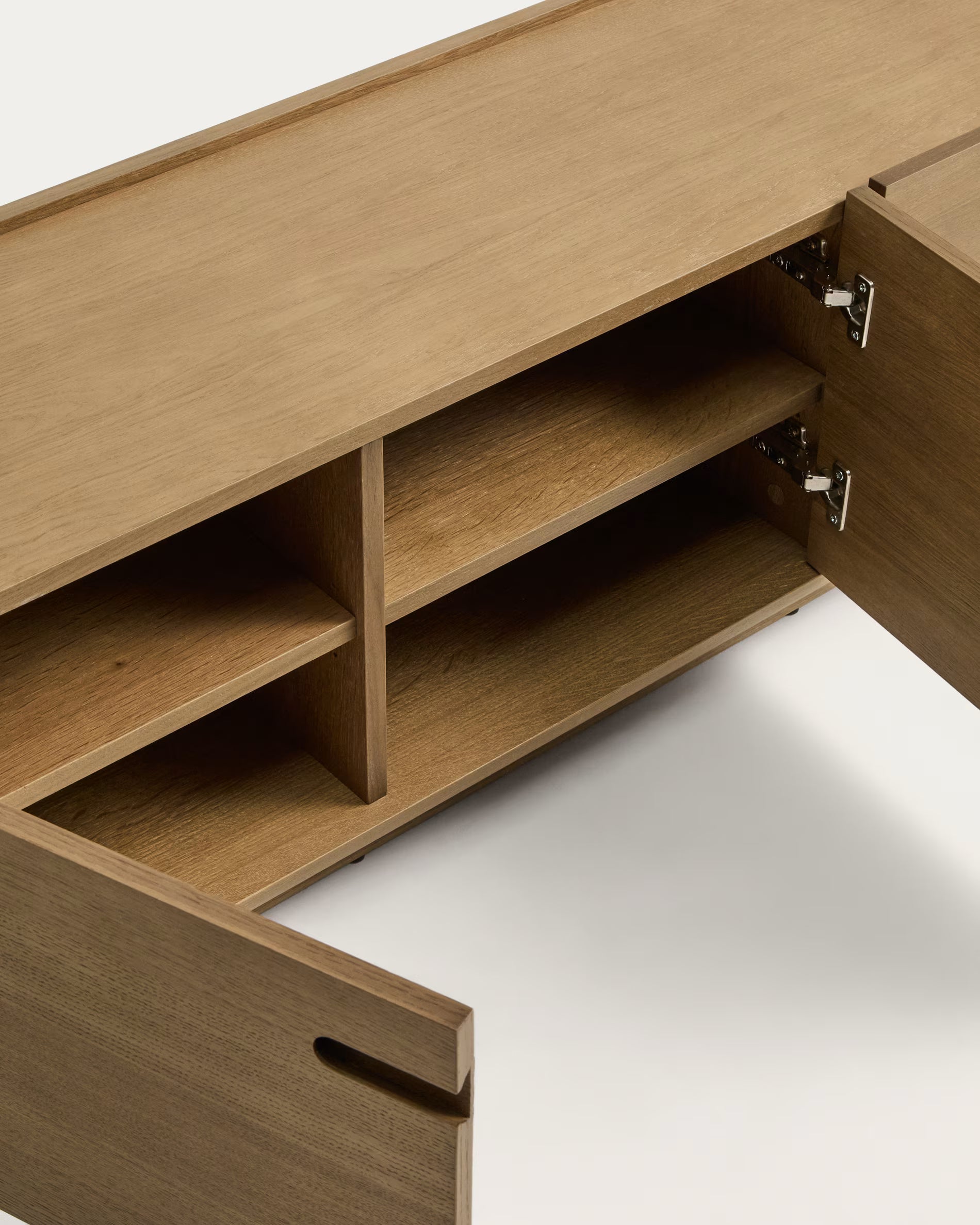 ARELIDA Oak Veneer TV Cabinet