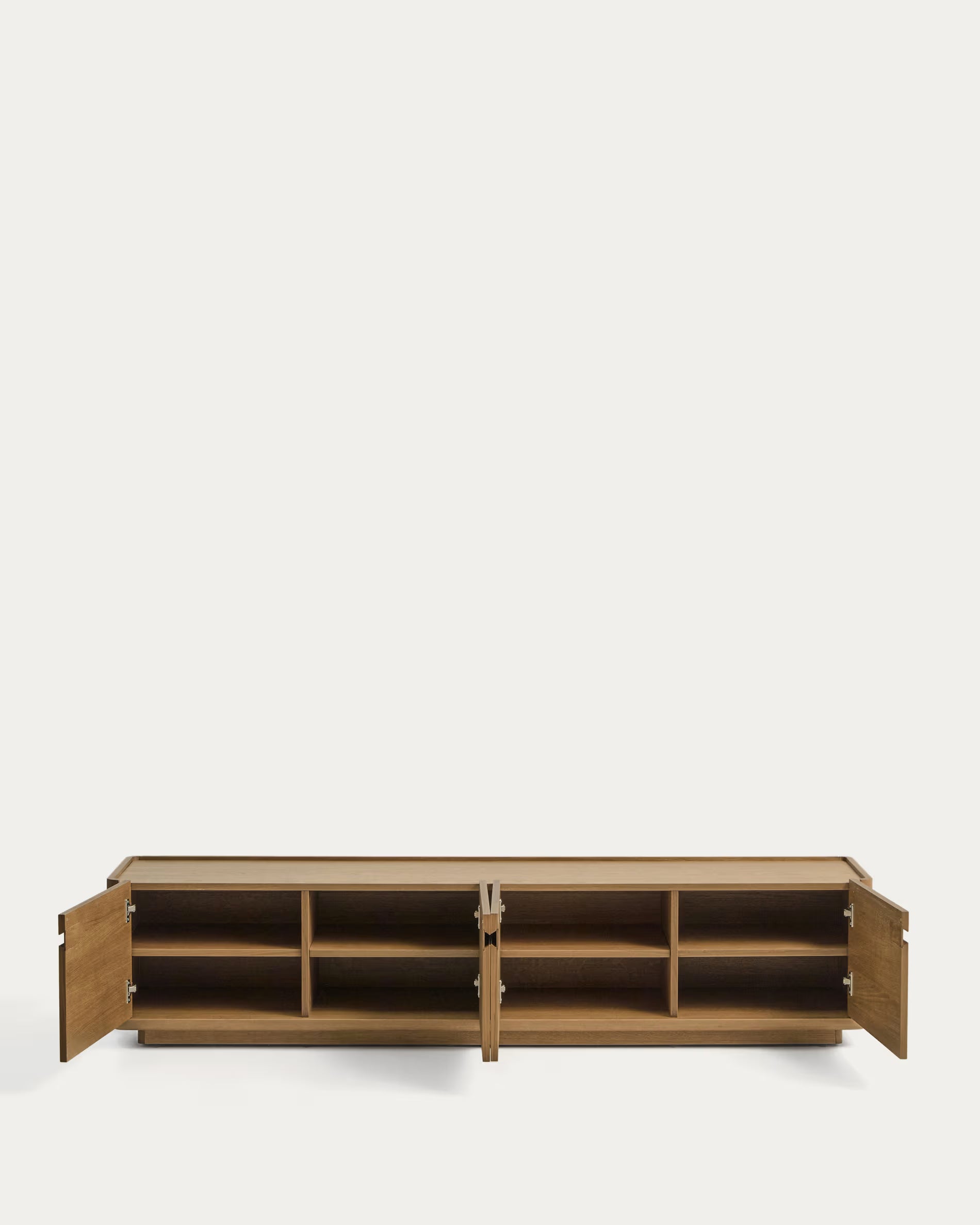 ARELIDA Oak Veneer TV Cabinet