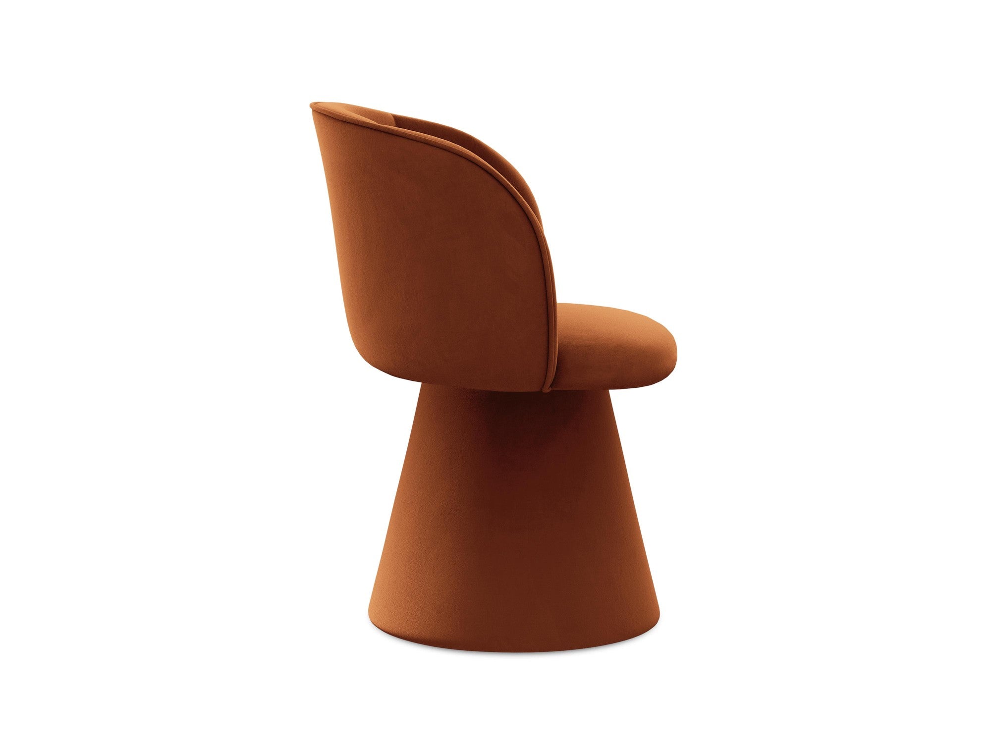 Velvet Chair MAIA Terracotta