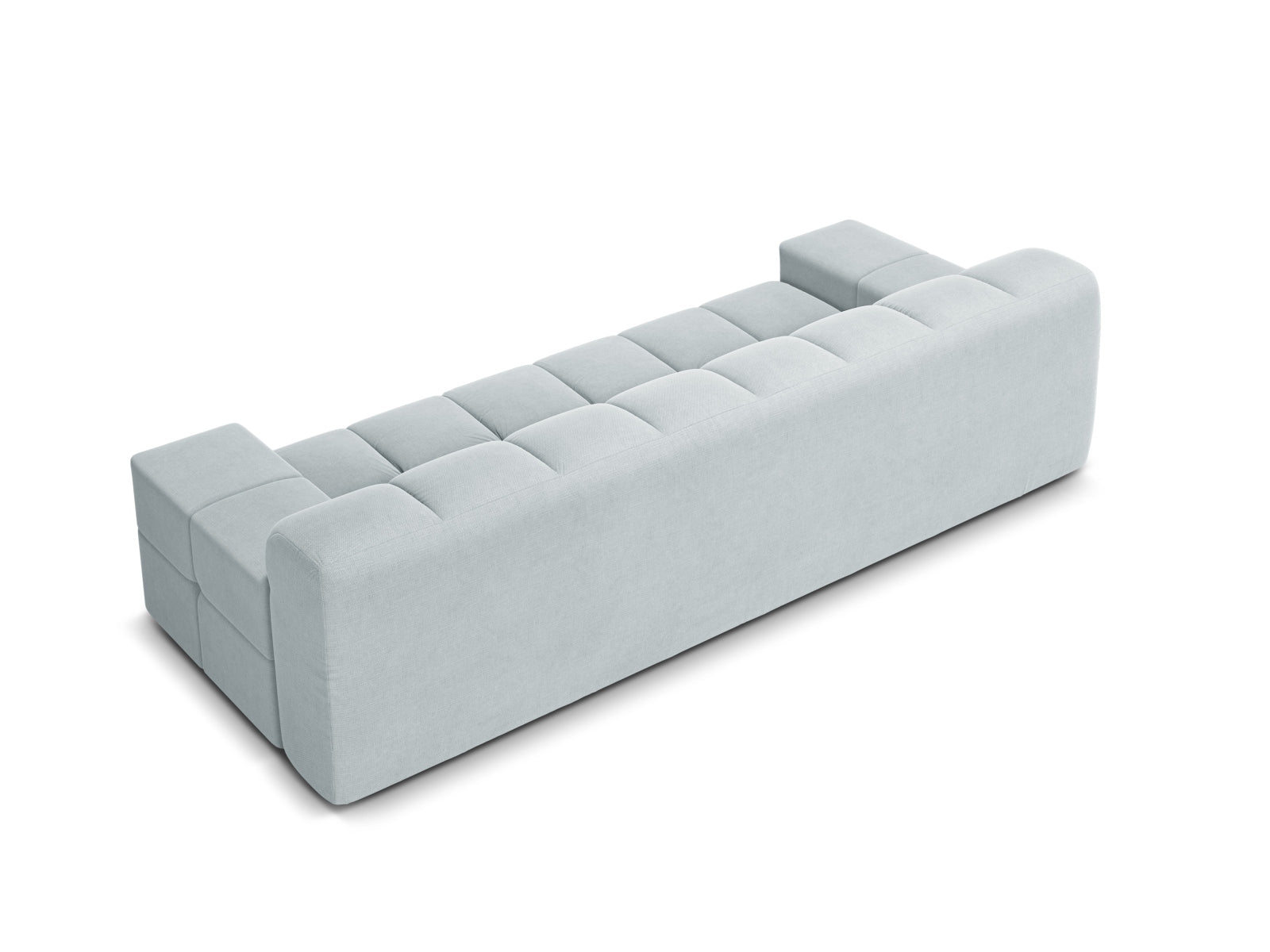 3-seater Sofa AGAVE gray chenille