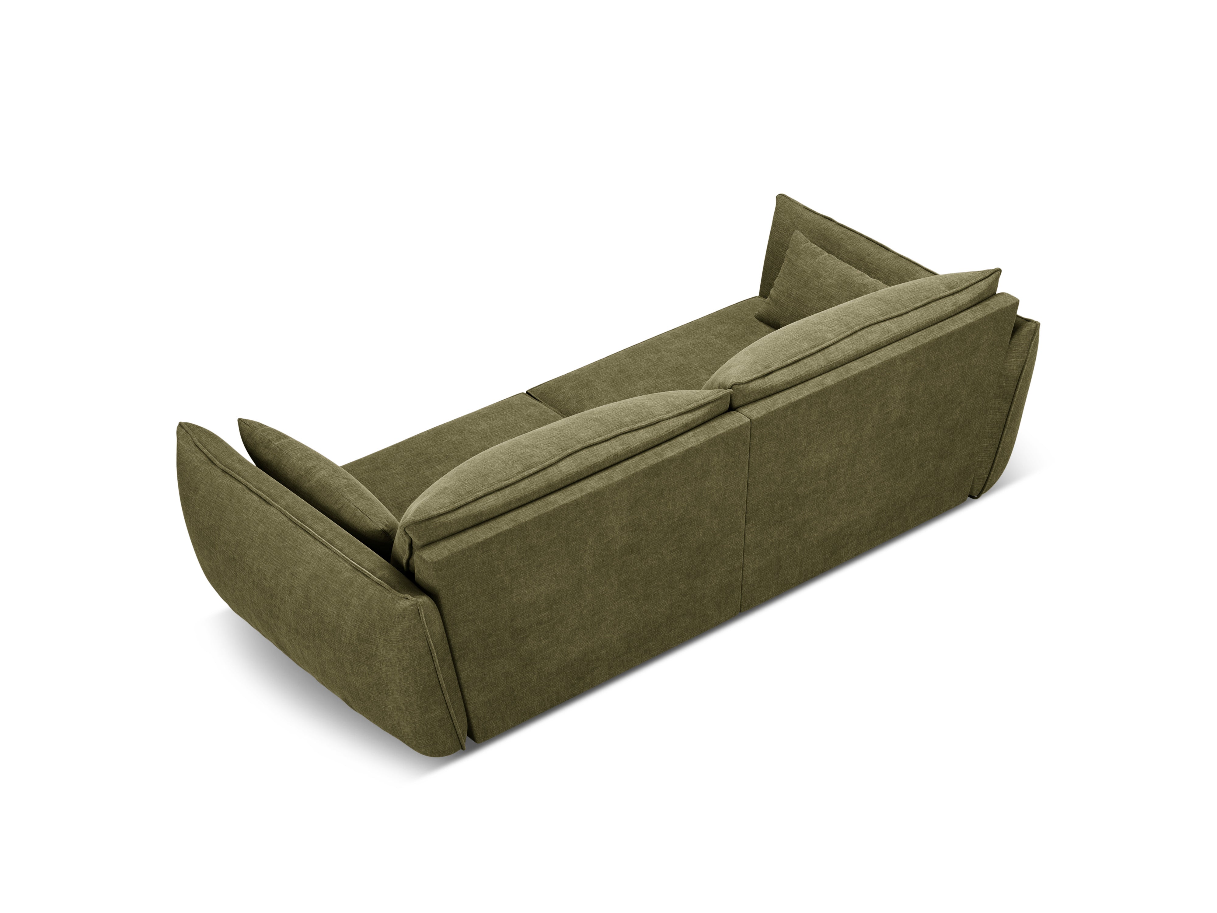 Sofa im Sofa -Stoff von 3. Vanda Zielony