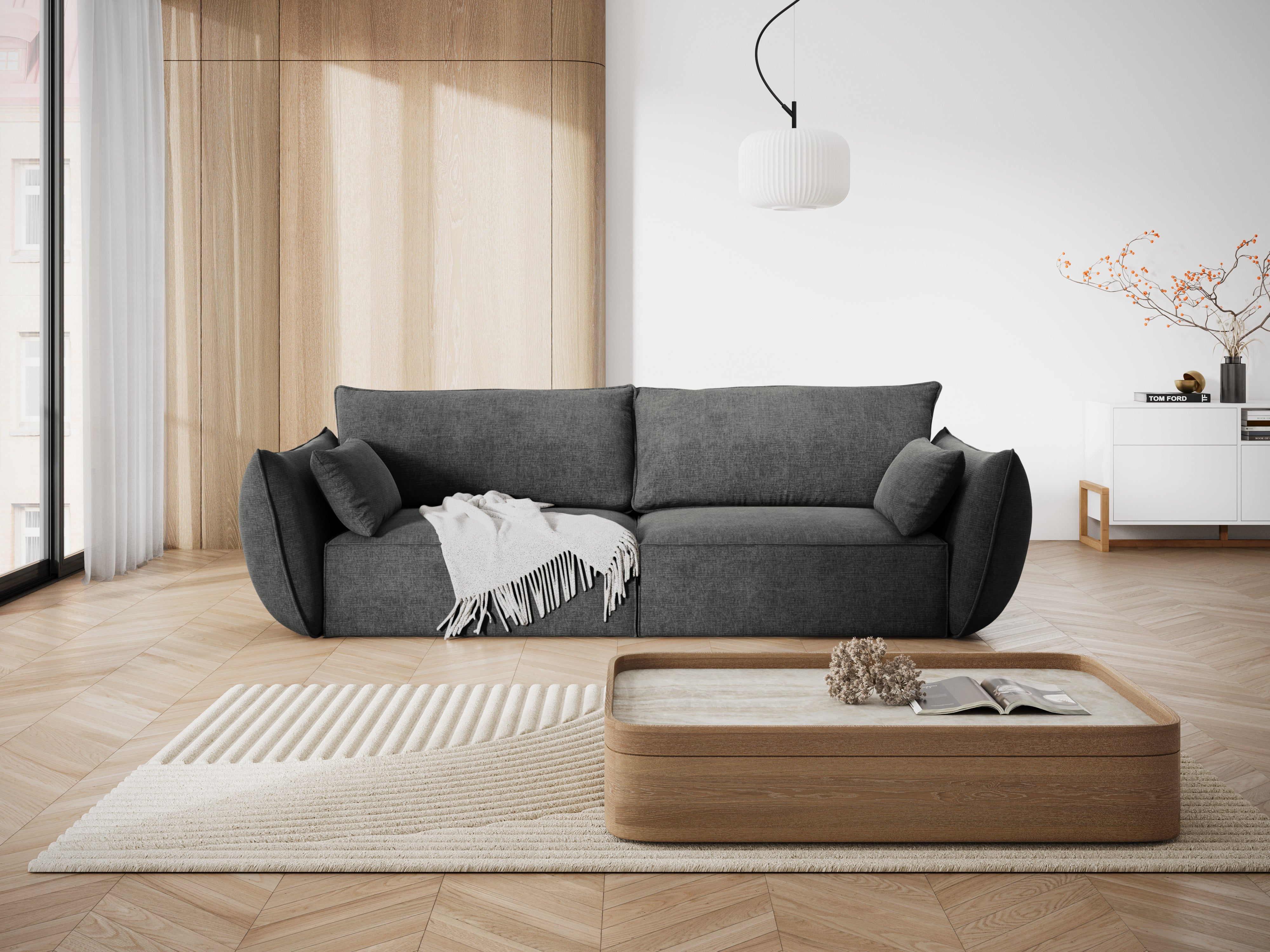 Sofa im Sofa -Stoff von 3. Vanda dunkelgrau