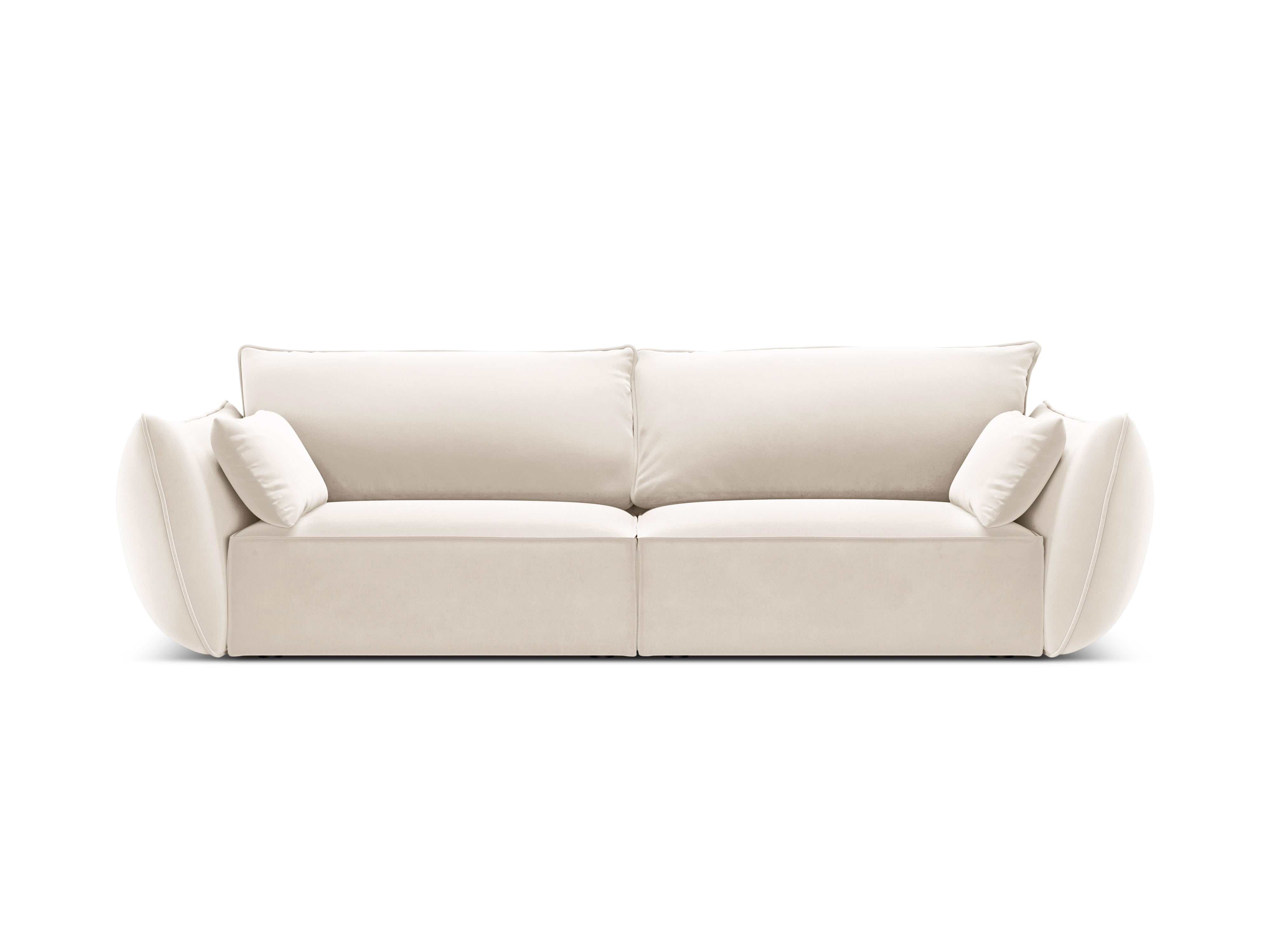 Vanda Beige Vanda Velvet Sofa
