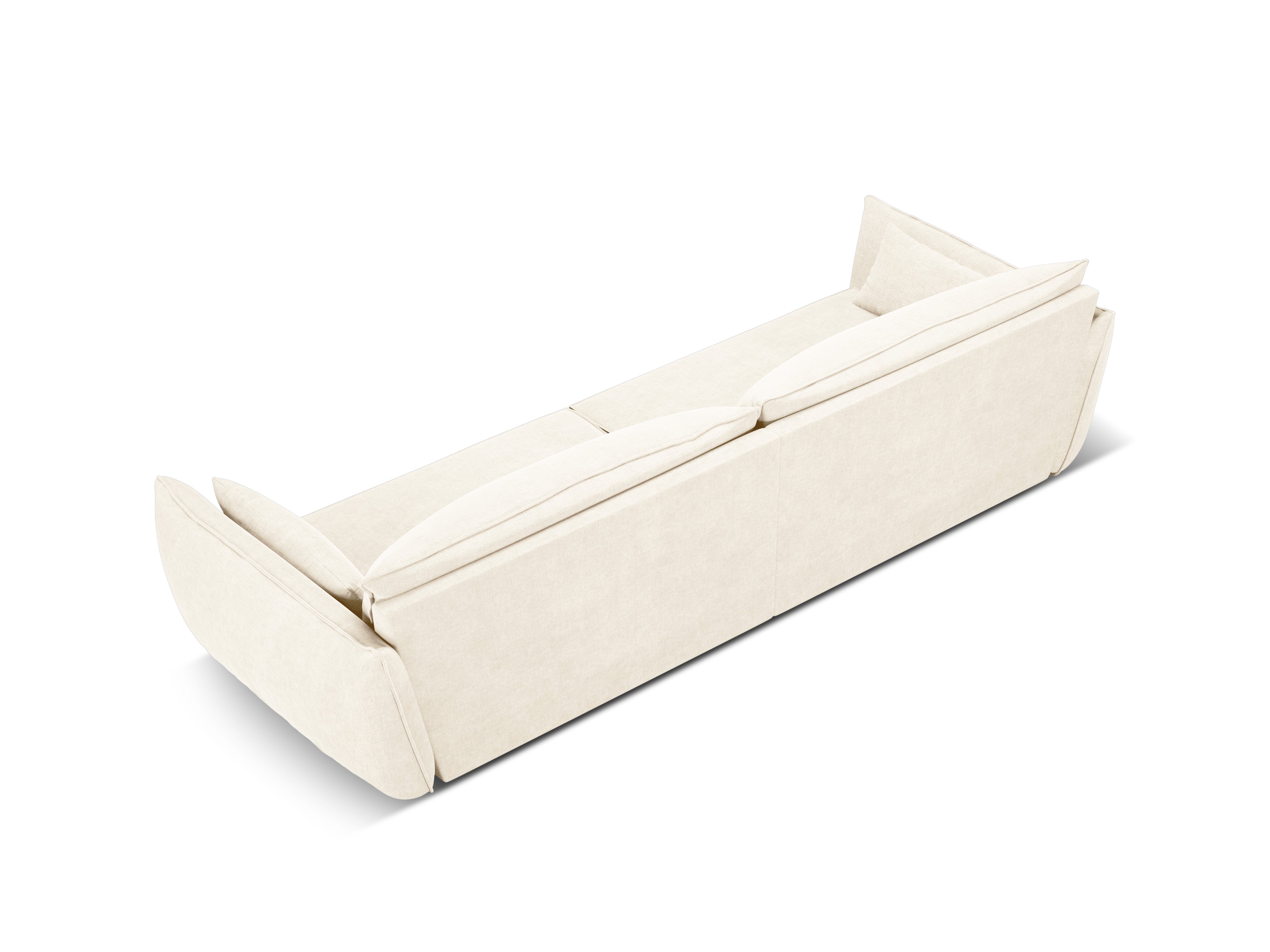 Sofa im Sofa-Stoff aus 4-Sitzer Vanda Light Beige