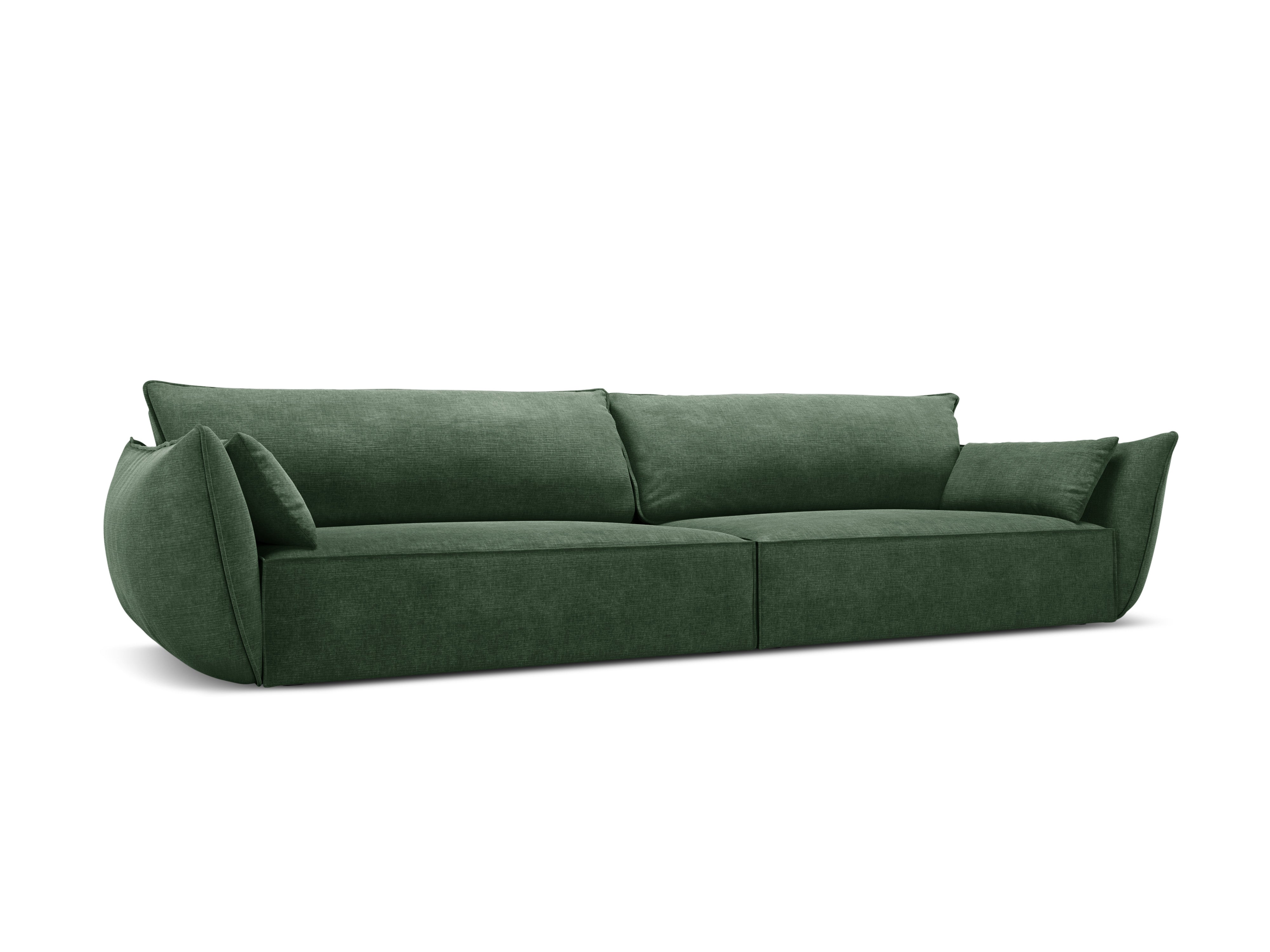 Sofa im Sofa-Stoff aus 4-Sitzer Vanda Bottel Greeny