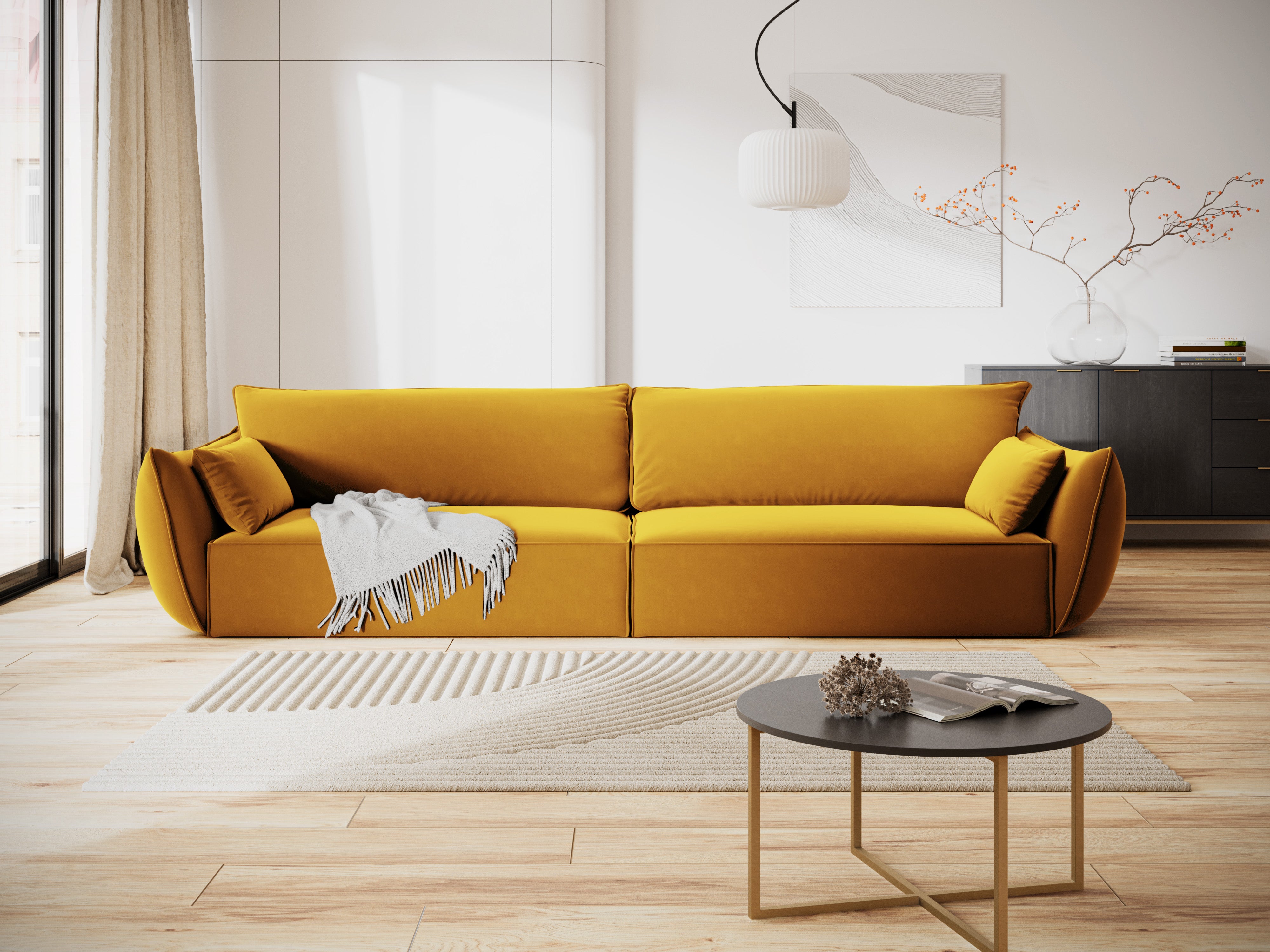 Vanda Senf Vanda Velvet Sofa