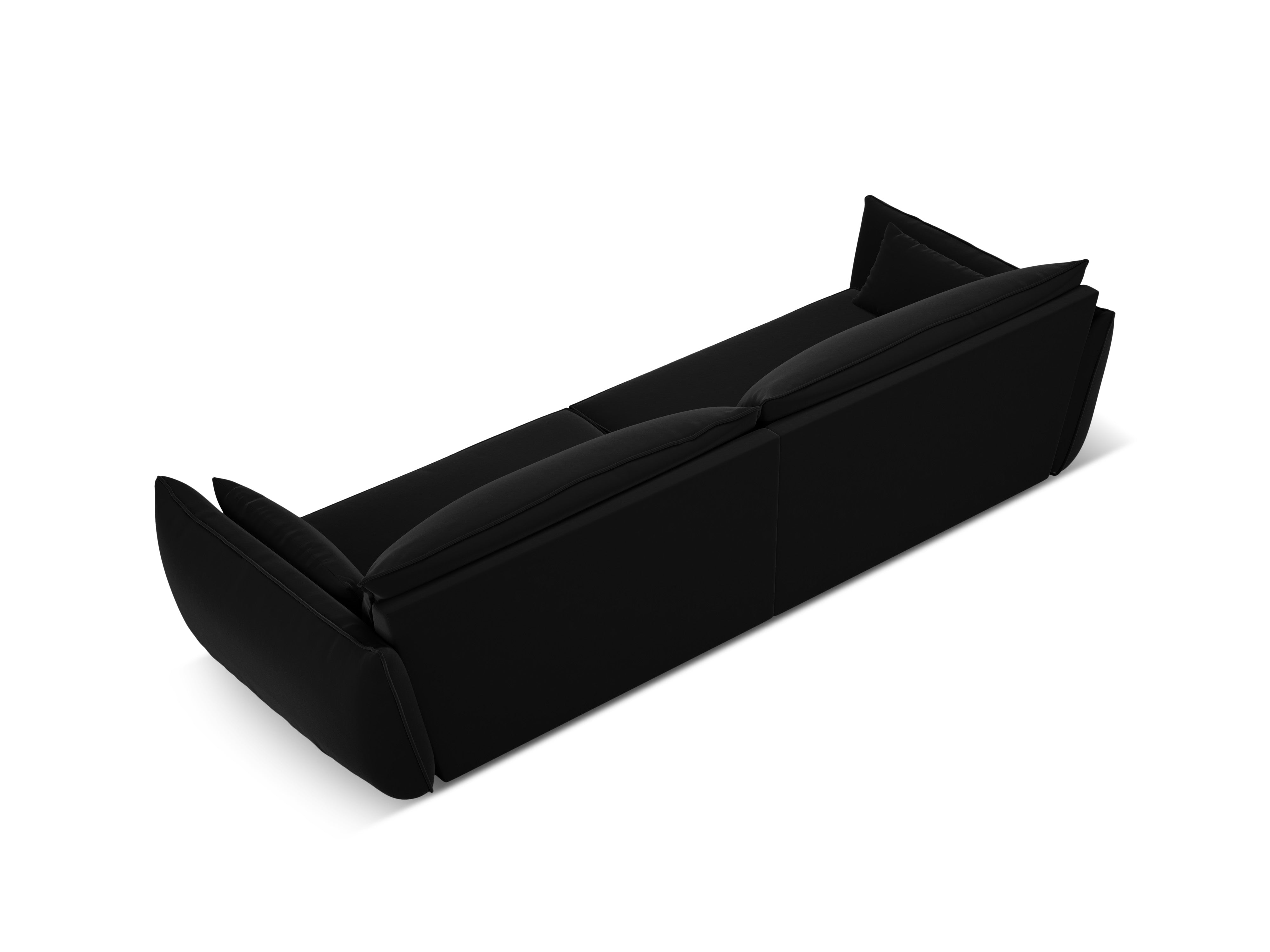 Vanda Black Vanda Velvet Sofa
