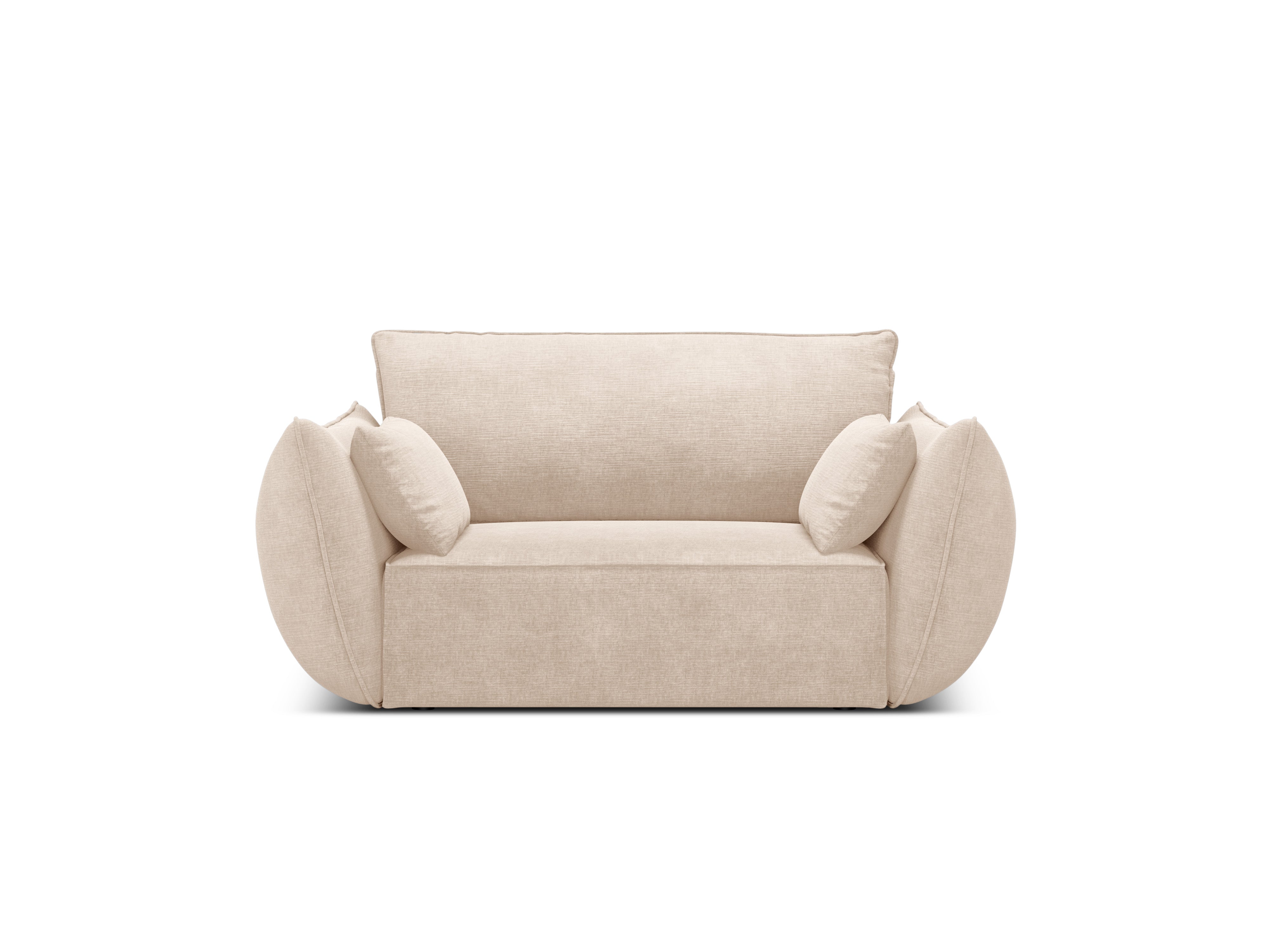 Sessel im Vanda Beige Szenil Stoff