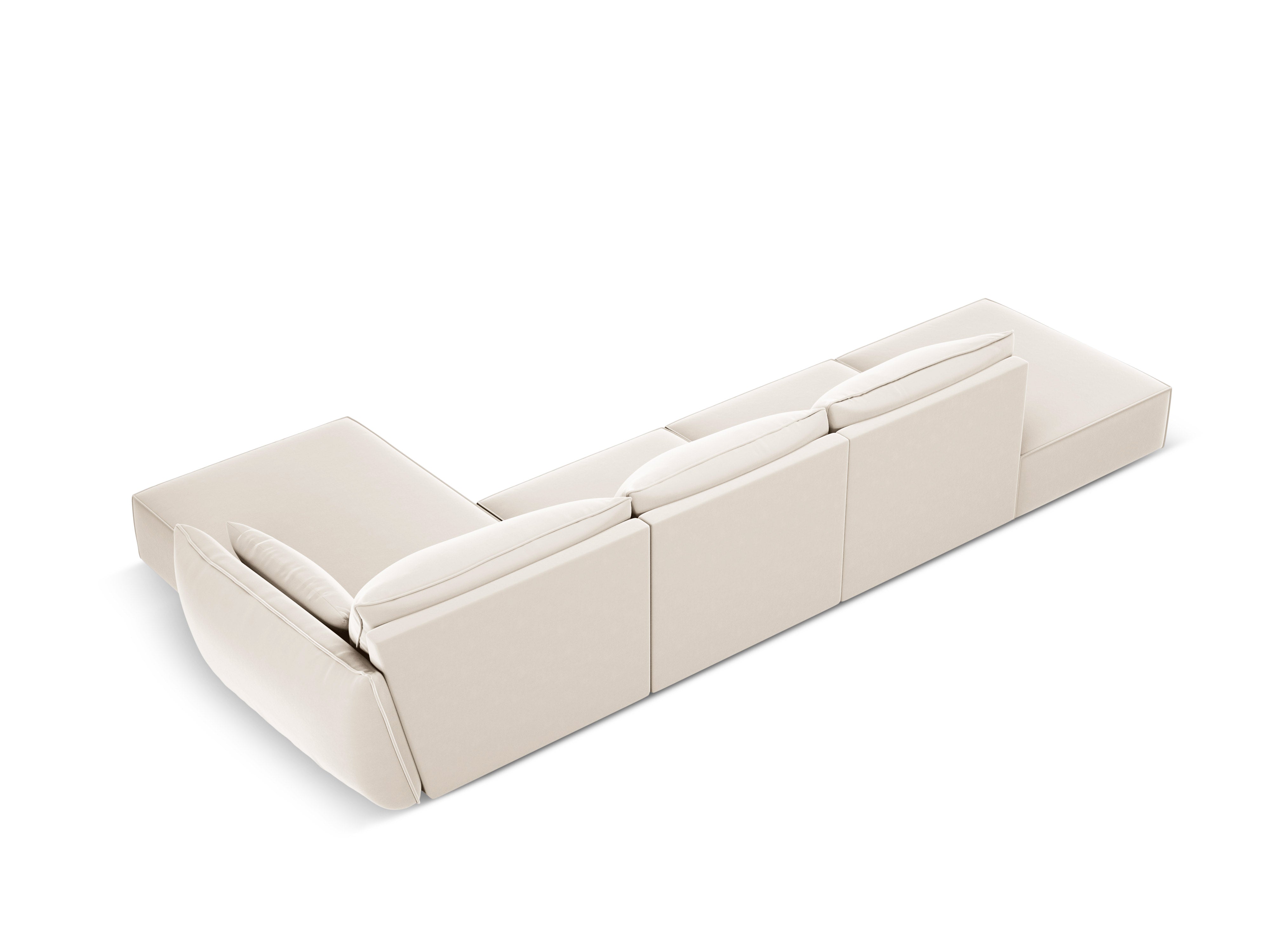 RECHTEN -SANDEL VELVET VANDA BEIGE VANAA
