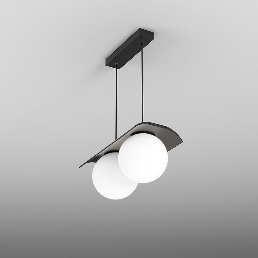 Pendelleuchte MODERN BALL X2