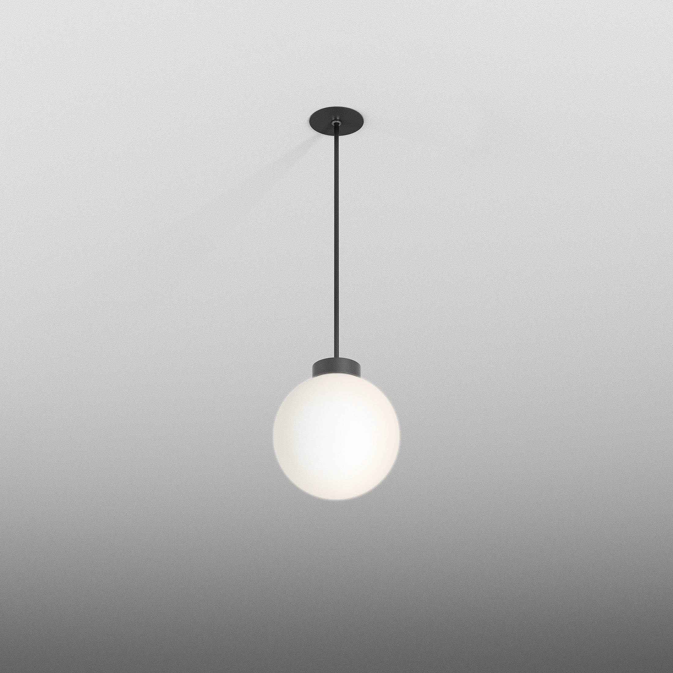 Pendelleuchte MODERN BALL SIMPLE G/K eingelassen