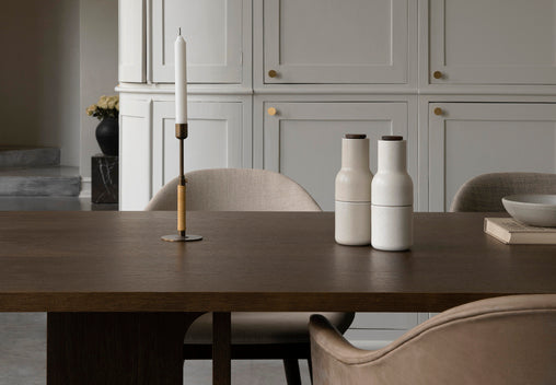 ANDROGYNE table dark oak veneer