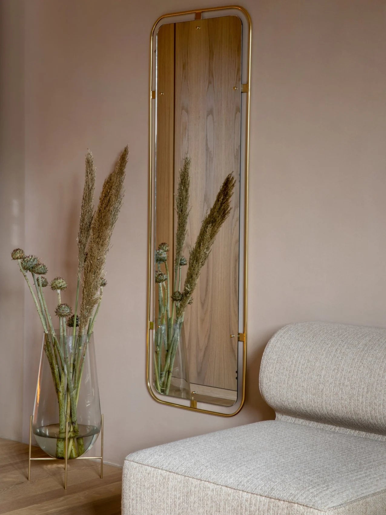 EAVE Modular Sofa - Right Corner Module in Cream