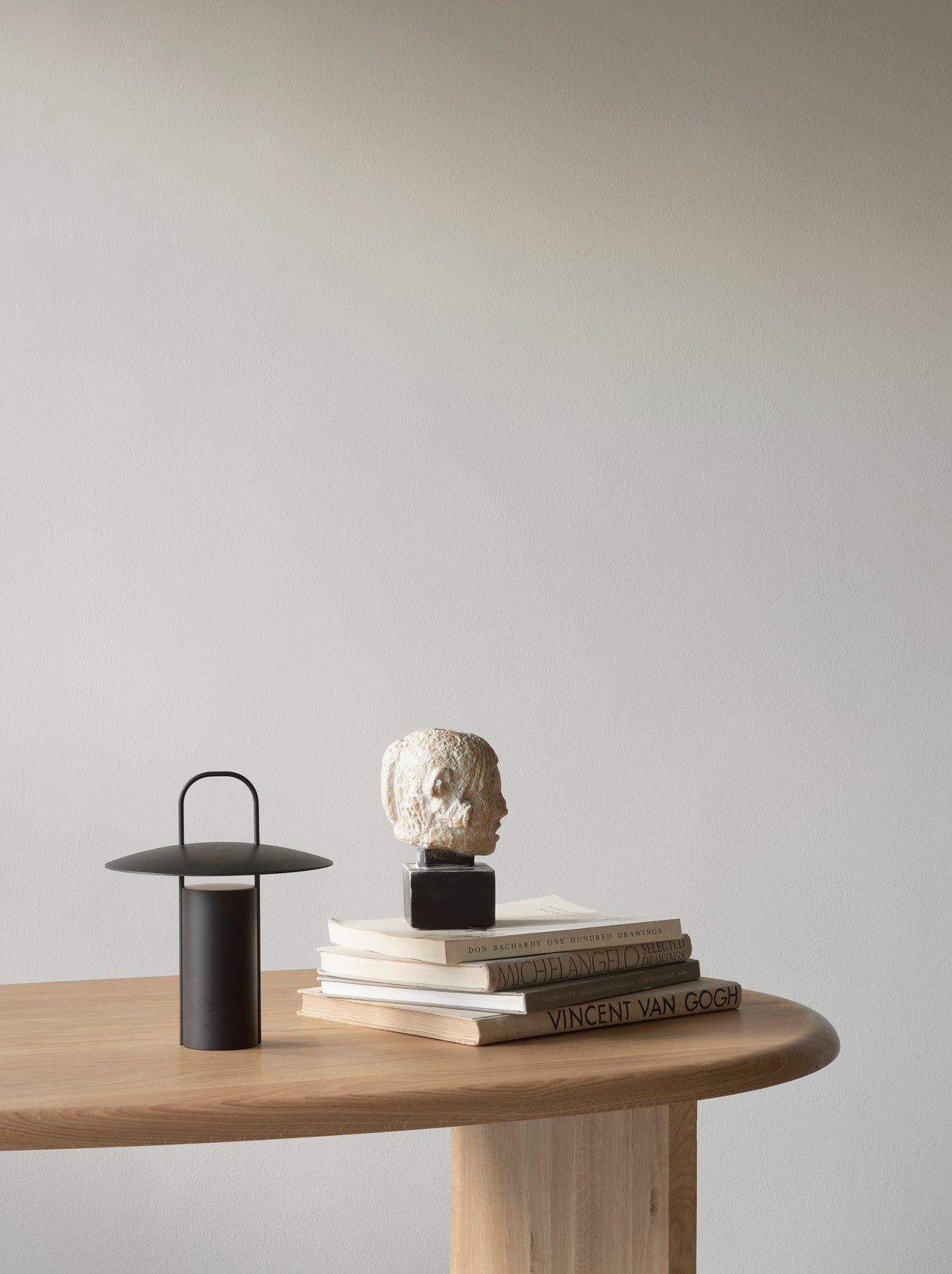 Tragbare Lampe RAY schwarz
