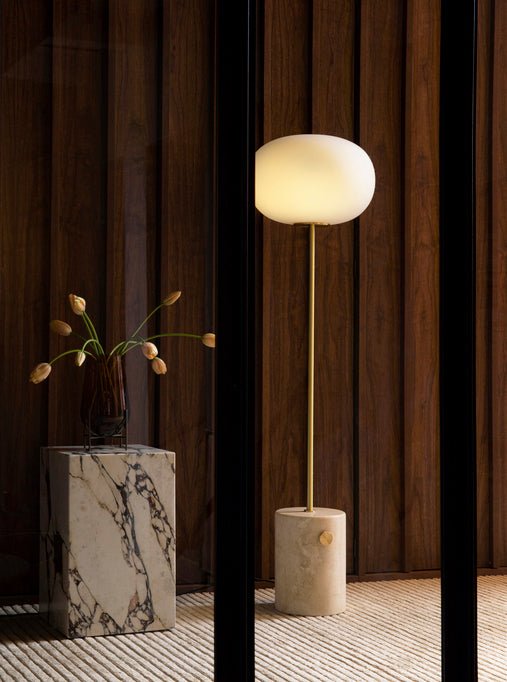 JWDA floor lamp red travertine