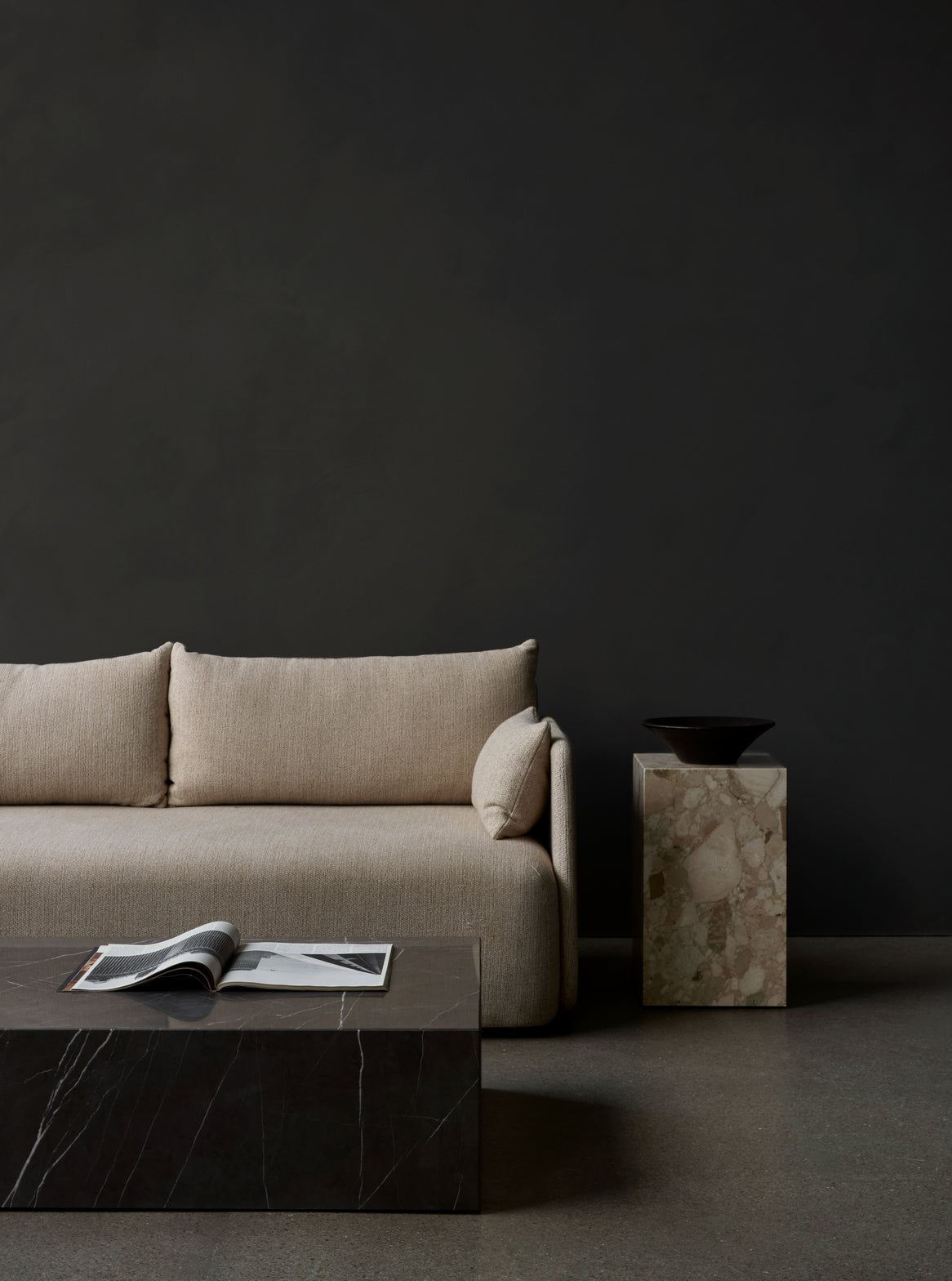 Sofa 3-osobowa OFFSET jasnobeżowy