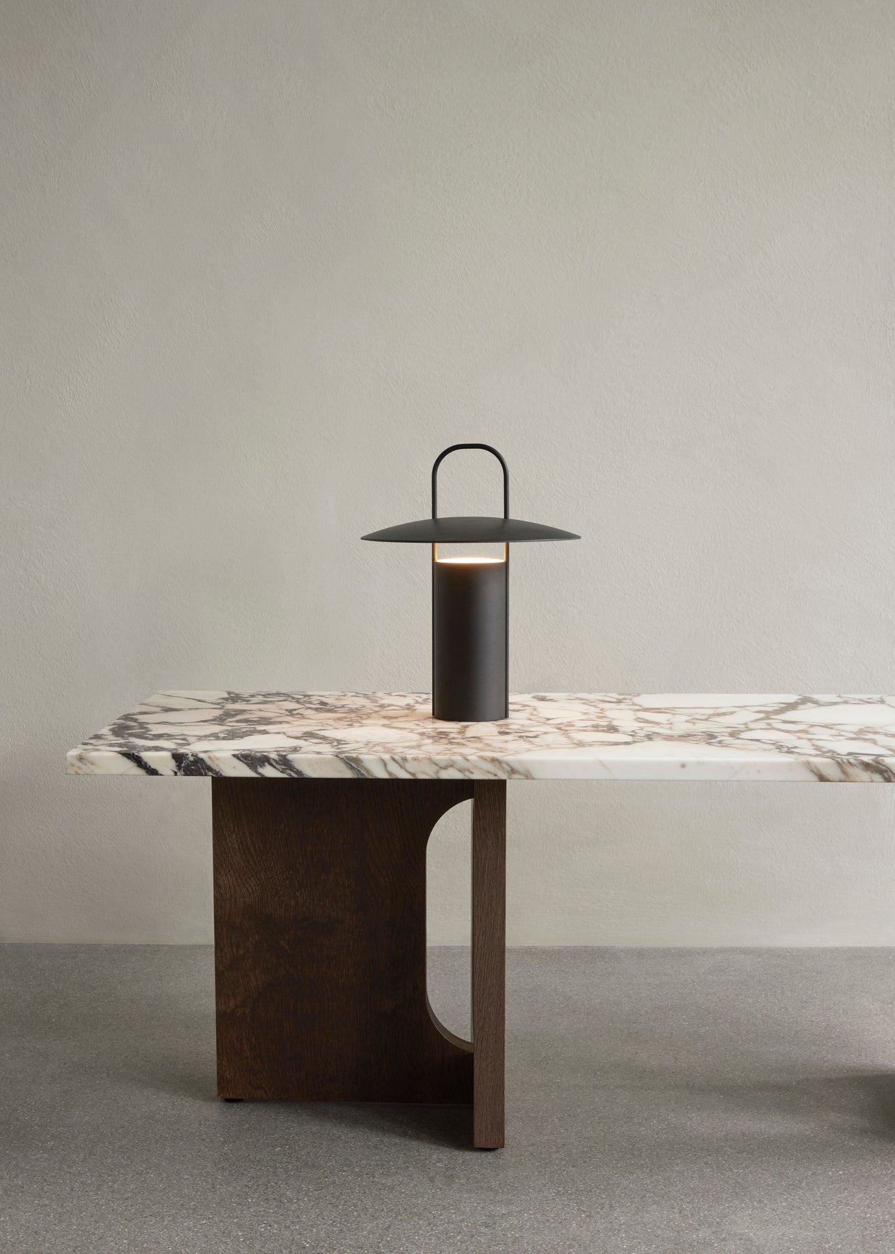 Tragbare Lampe RAY schwarz