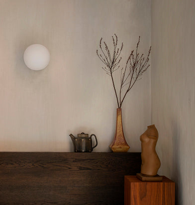 Wandleuchte TR BULB poliertes Stahl