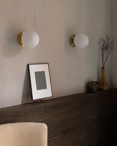 Wandleuchte TR BULB poliertes Stahl