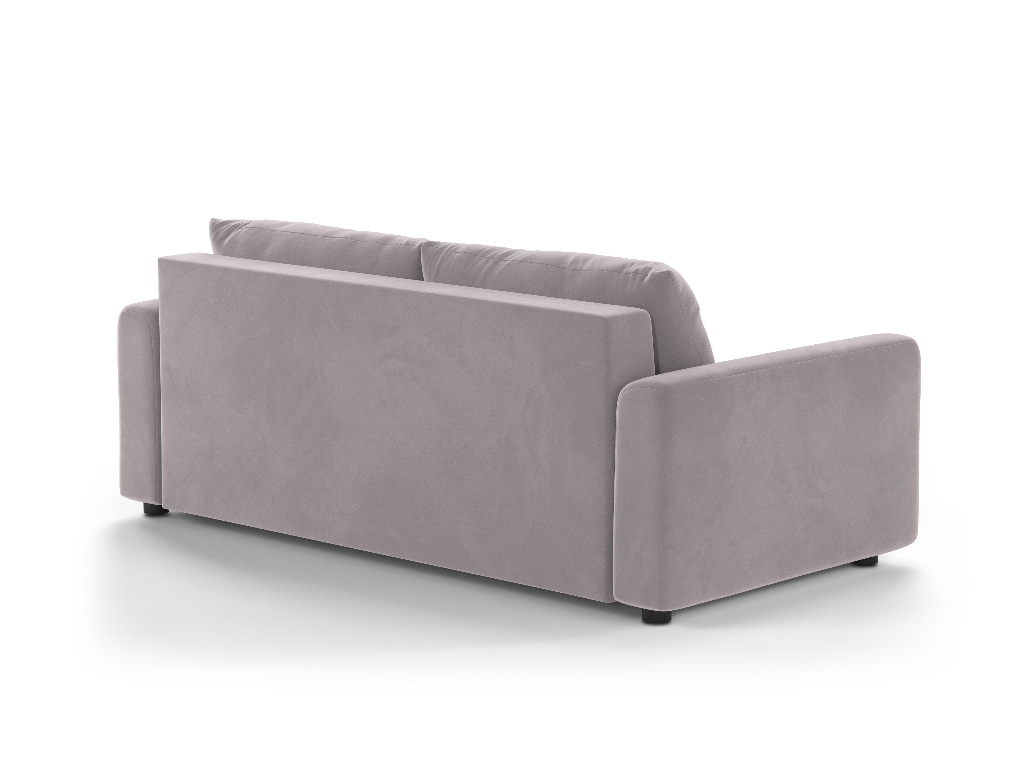 Sofa DAVID 3-Sitzer mit Schlaffunktion in Hellgrau