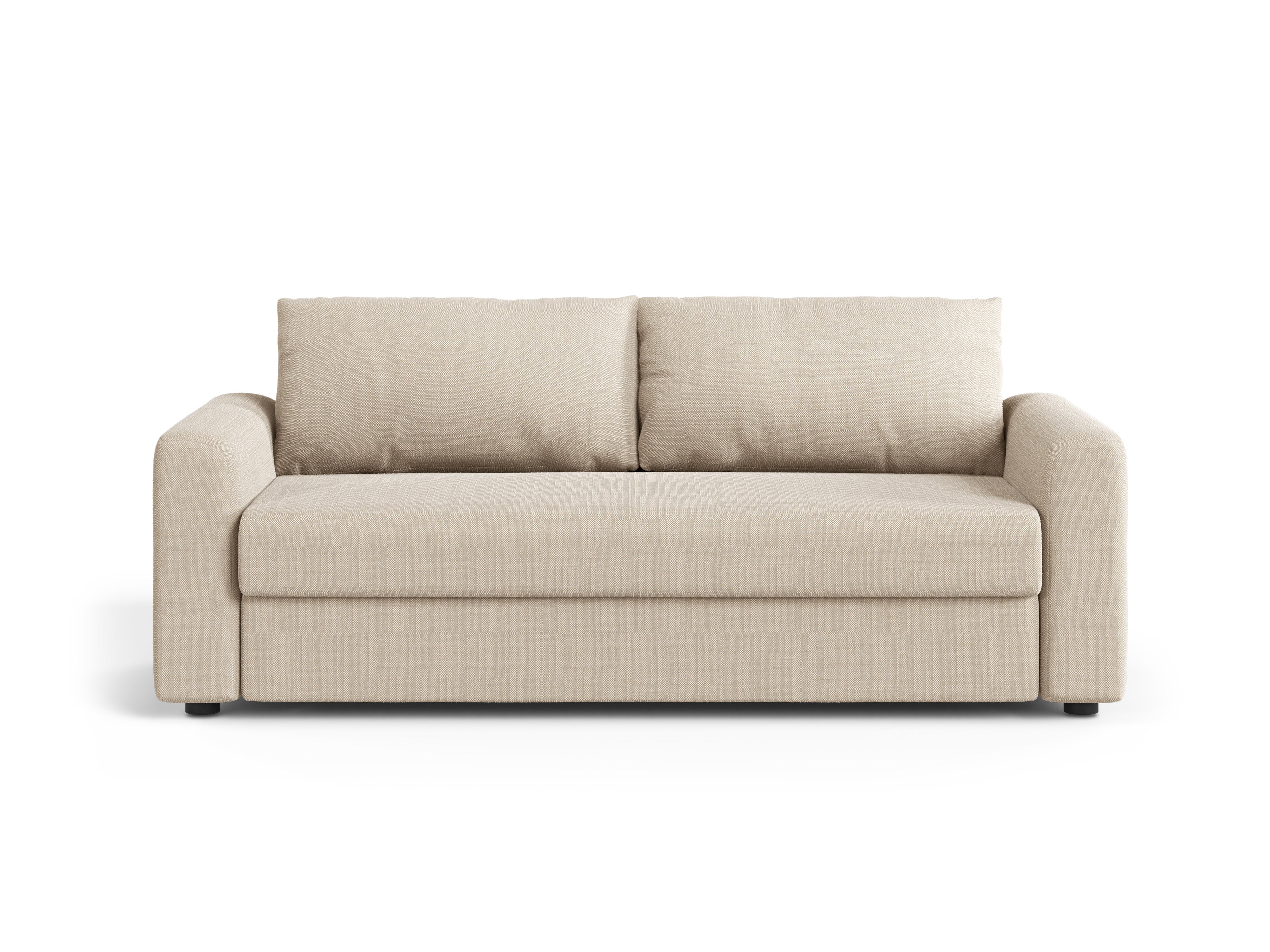 3-Seater Sofa with Sleeping Function DAVID Beige