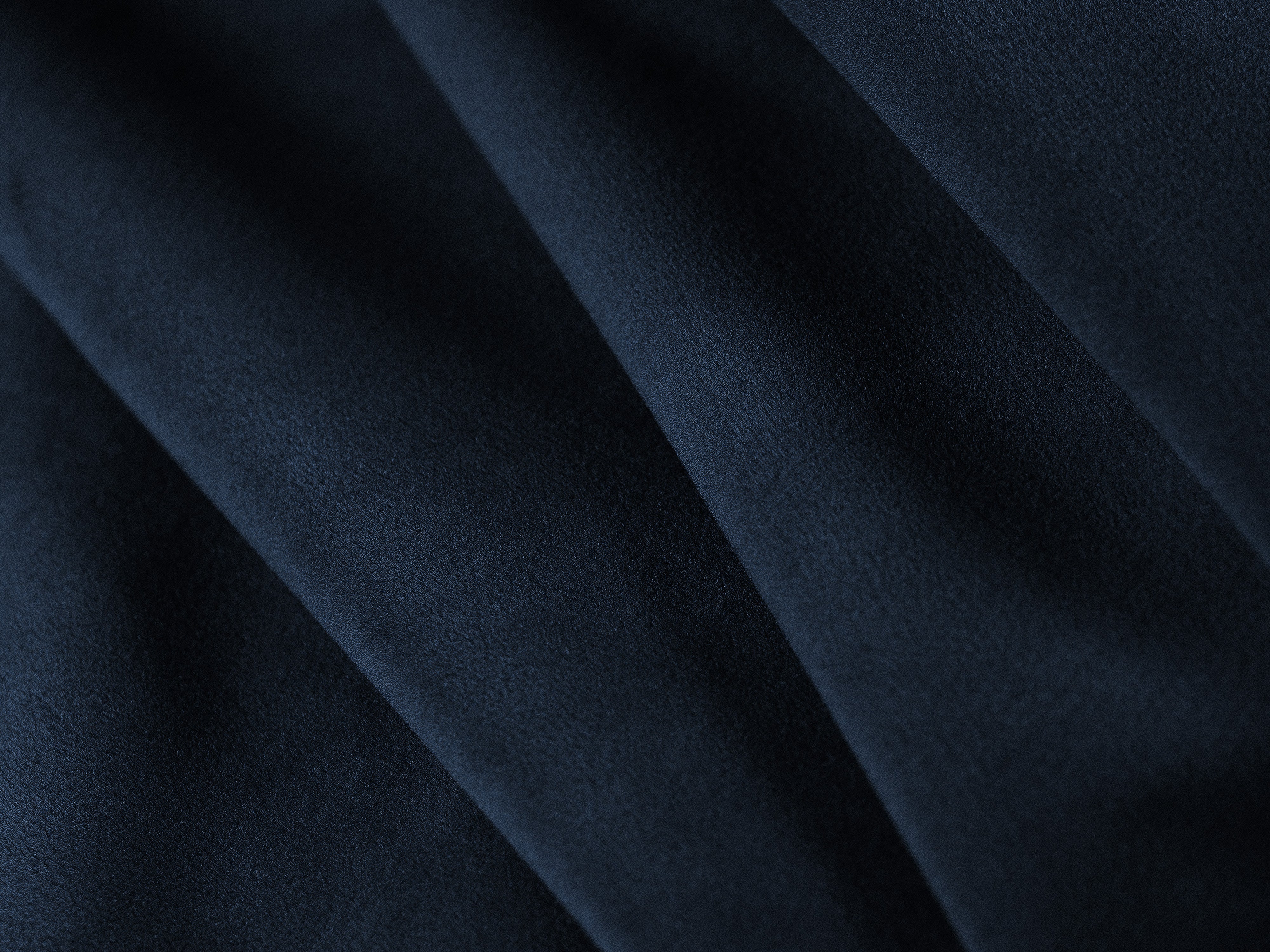 Samtsofa 3-sitzig LUPINE marineblau