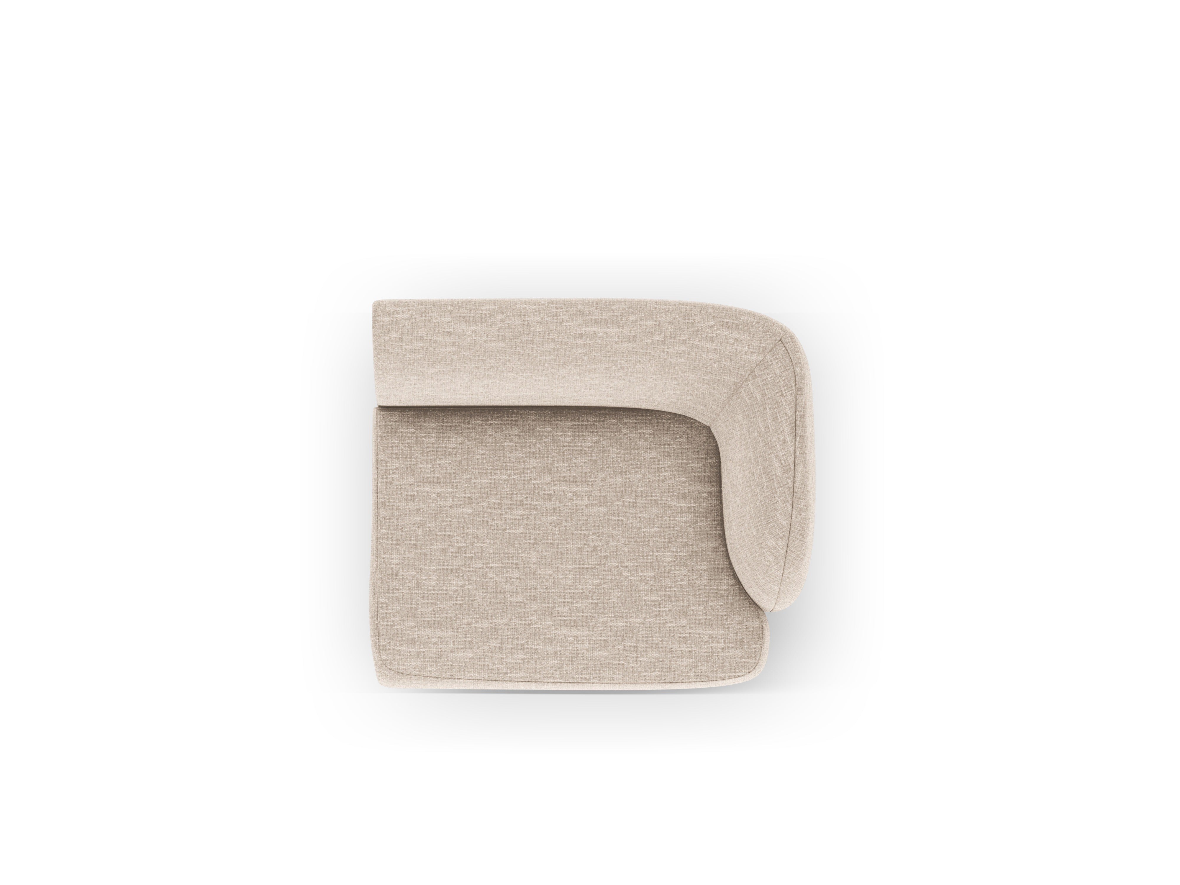 Modulsofa - rechtes Modul MILEY beige Chenille