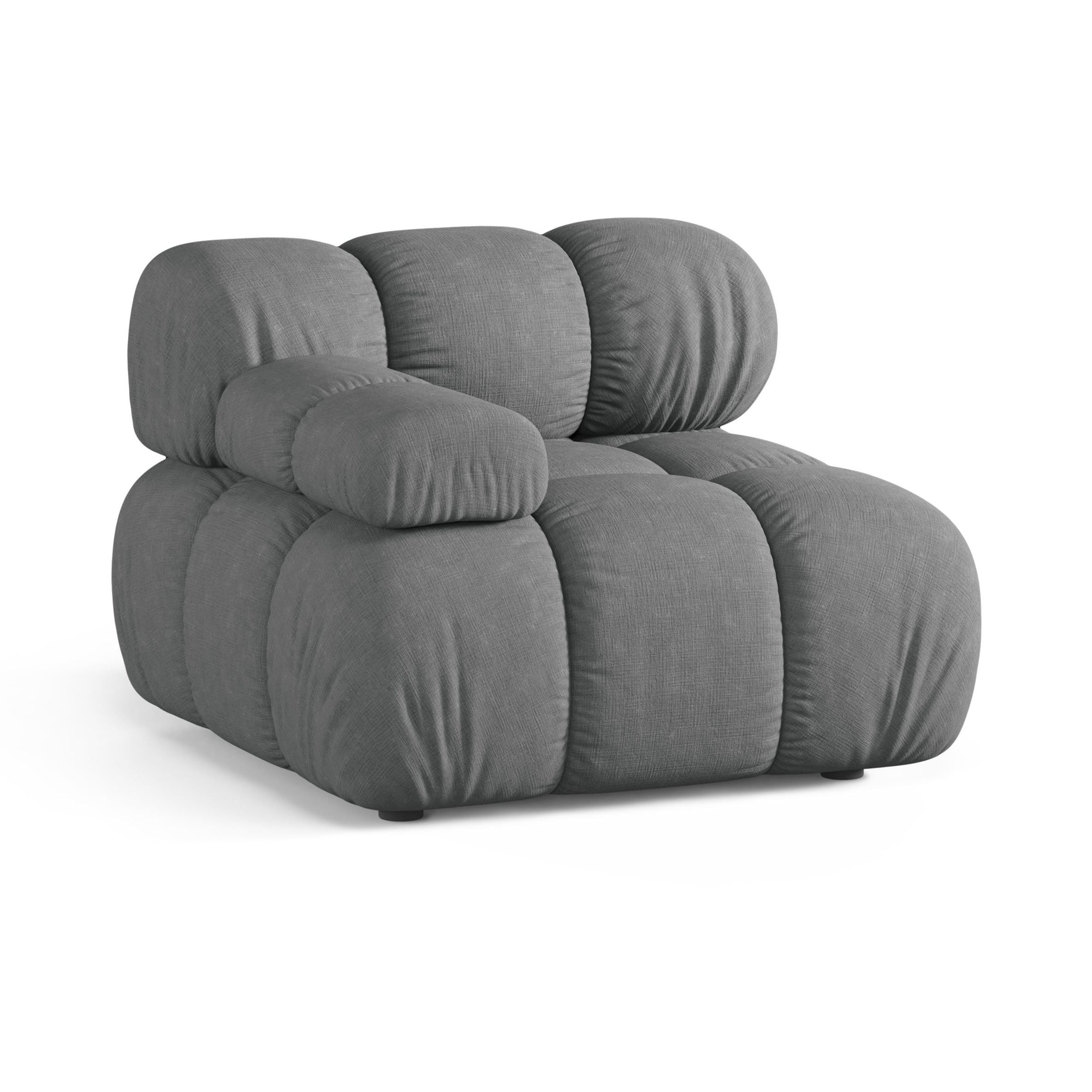 Modulares Sofa BELLIS - linkes graues Modul