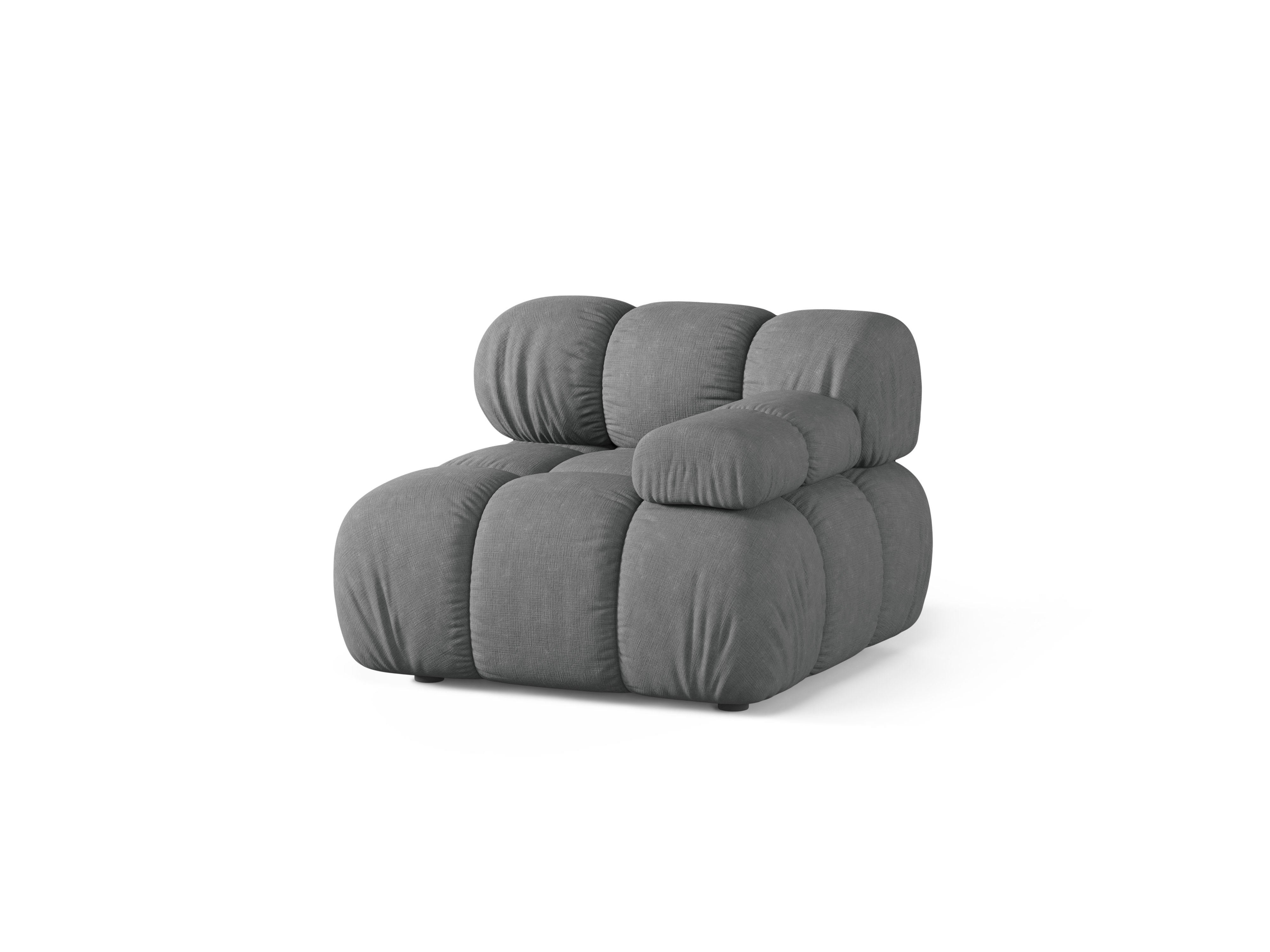 Modulares Sofa BELLIS - rechter Modul in Grau