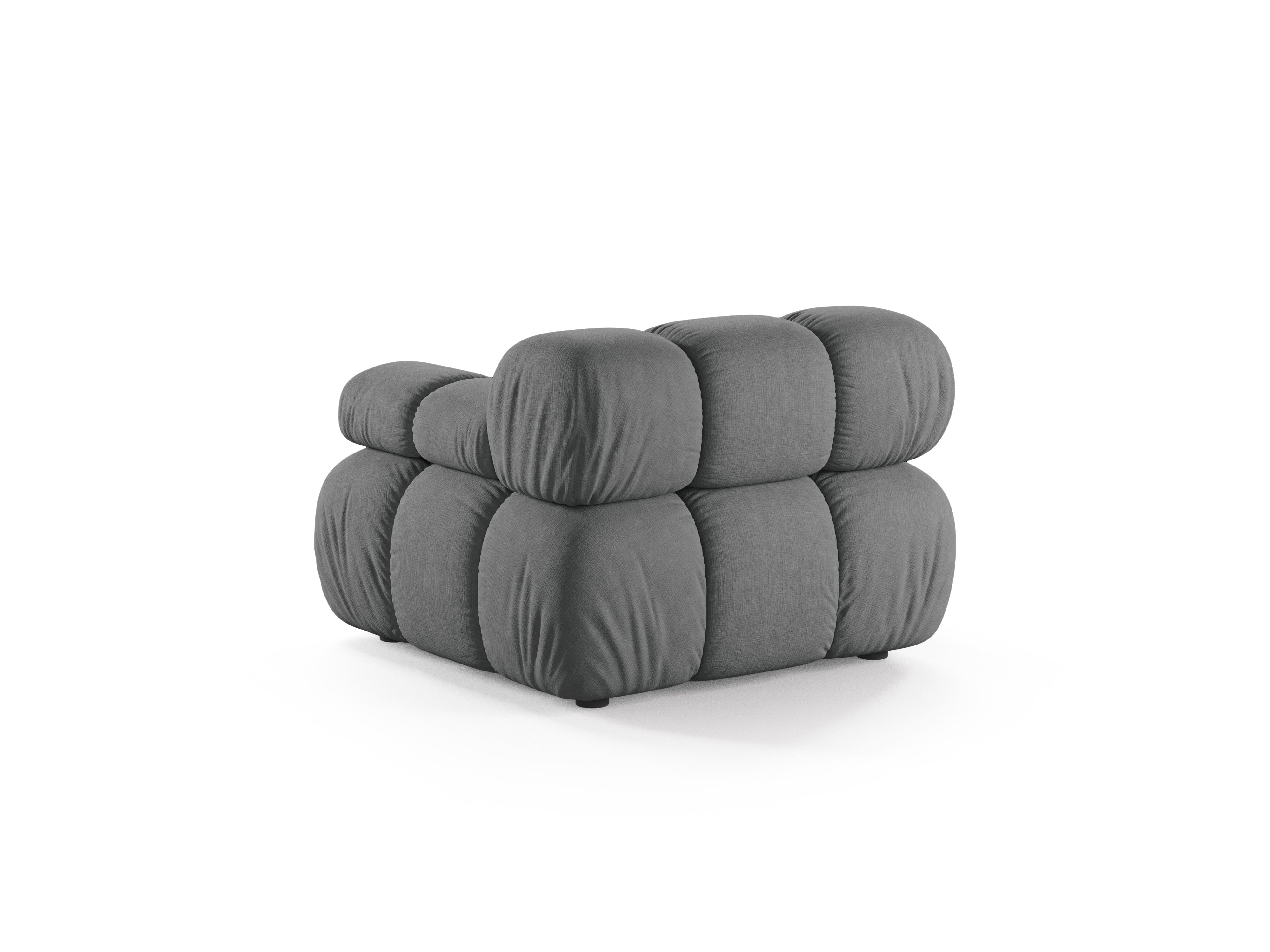 Modulares Sofa BELLIS - rechter Modul in Grau
