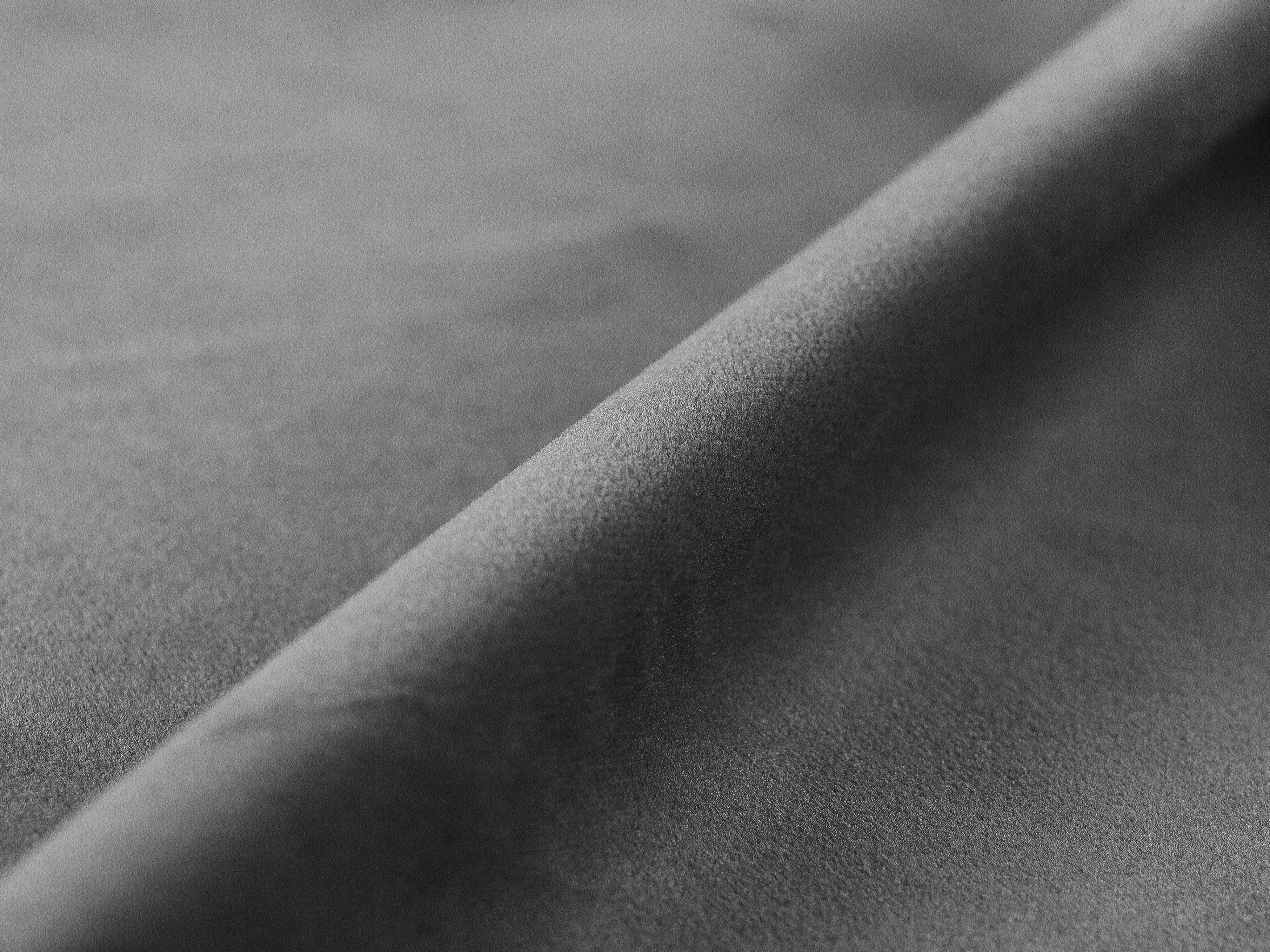 Modulares Sofa BELLIS - rechtes Modul aus grauem Samt