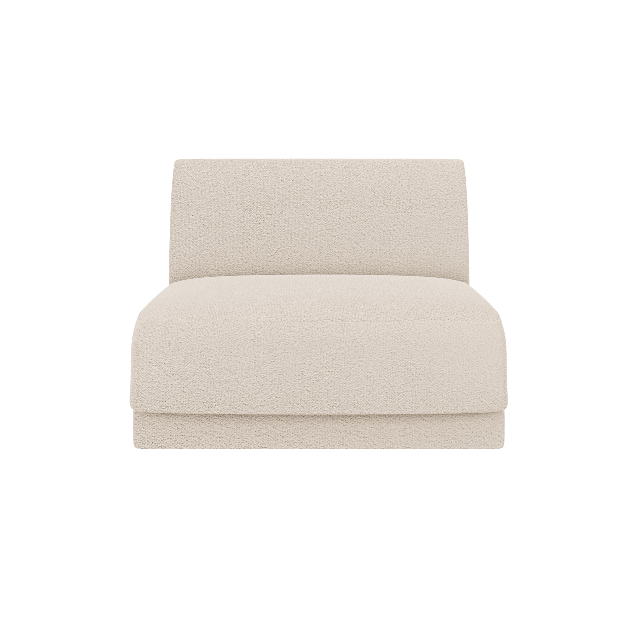 Sessel / Modul MILEY beige Boucle