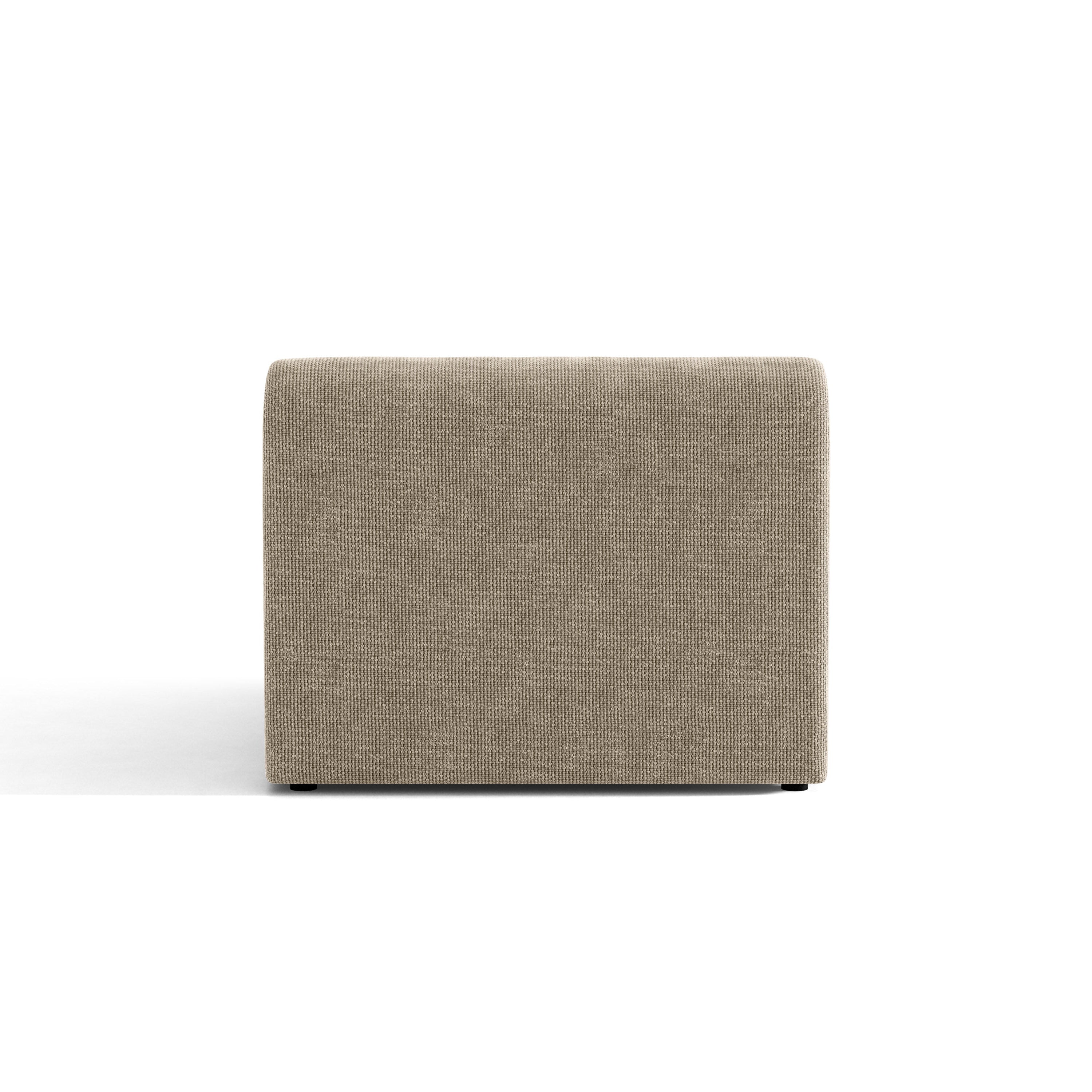 Sessel / Modul MILEY beige schimmernder Chenille