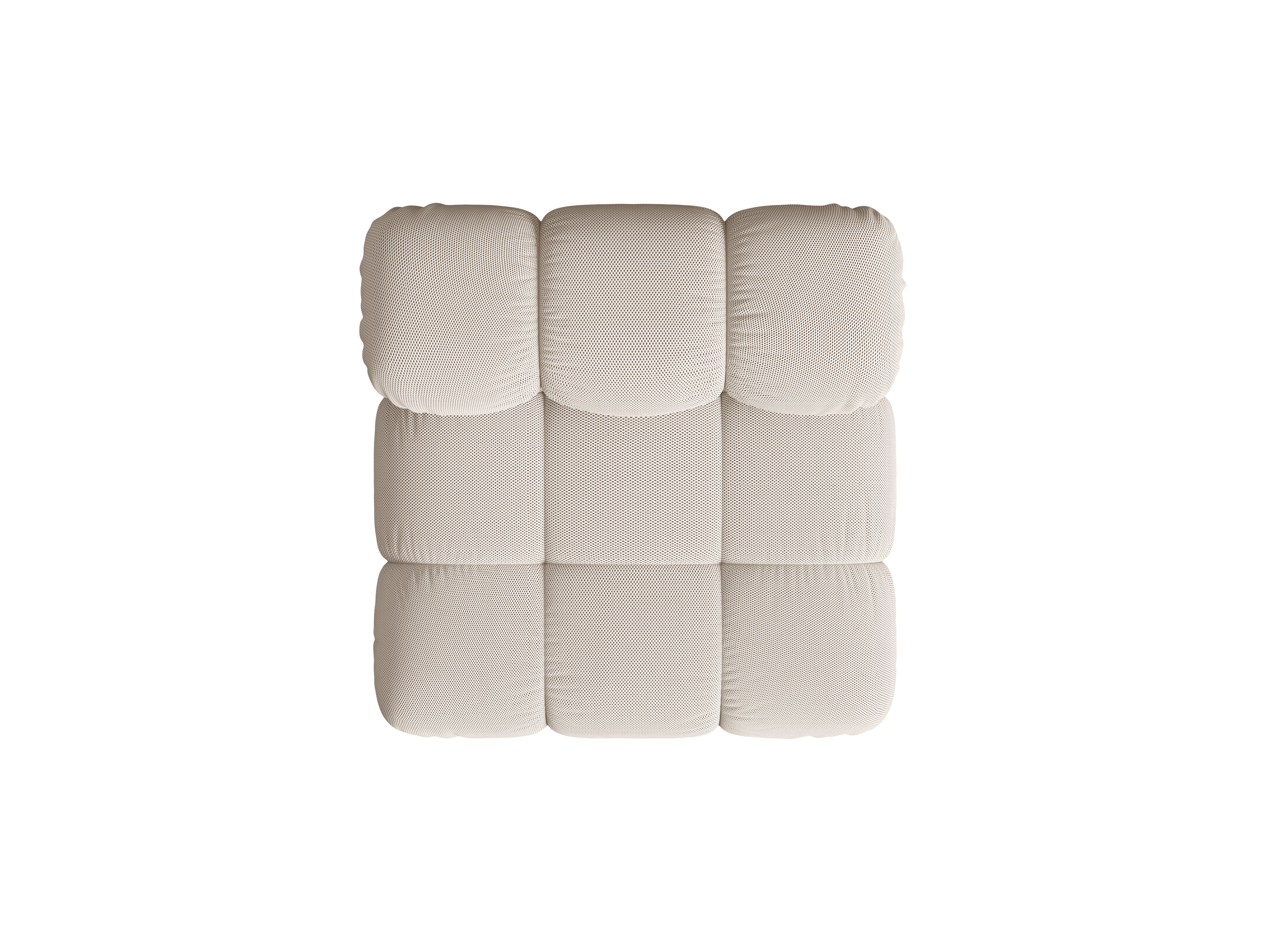 Sessel / Modul BELLIS beige 3D-Gewebe