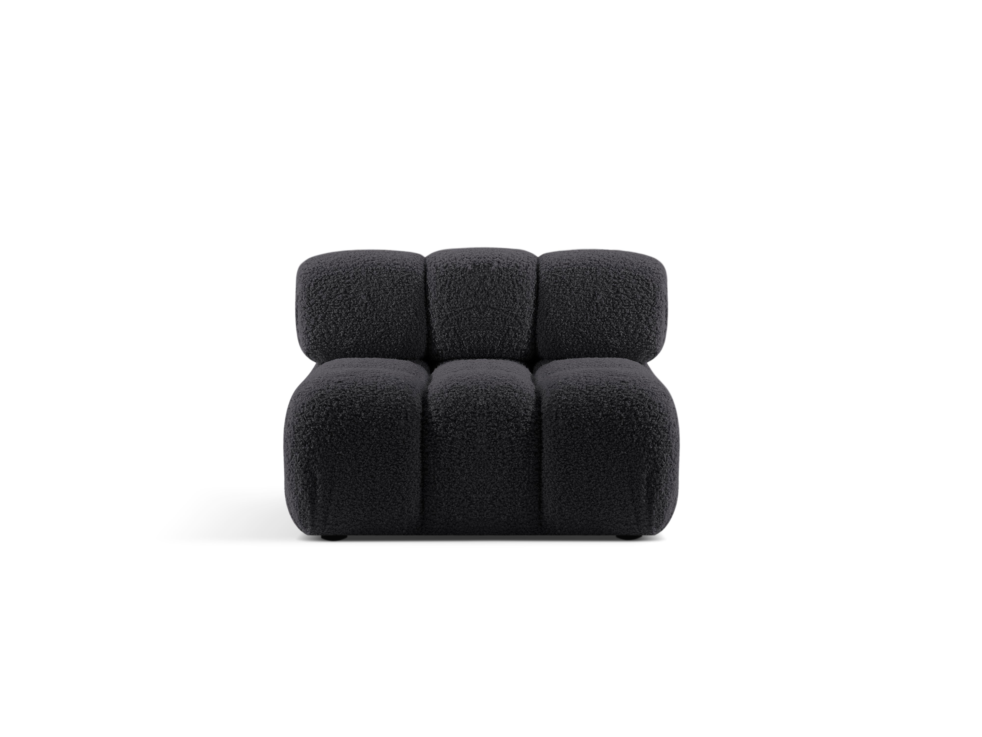 Sessel / Modul BELLIS in grauem Boucle
