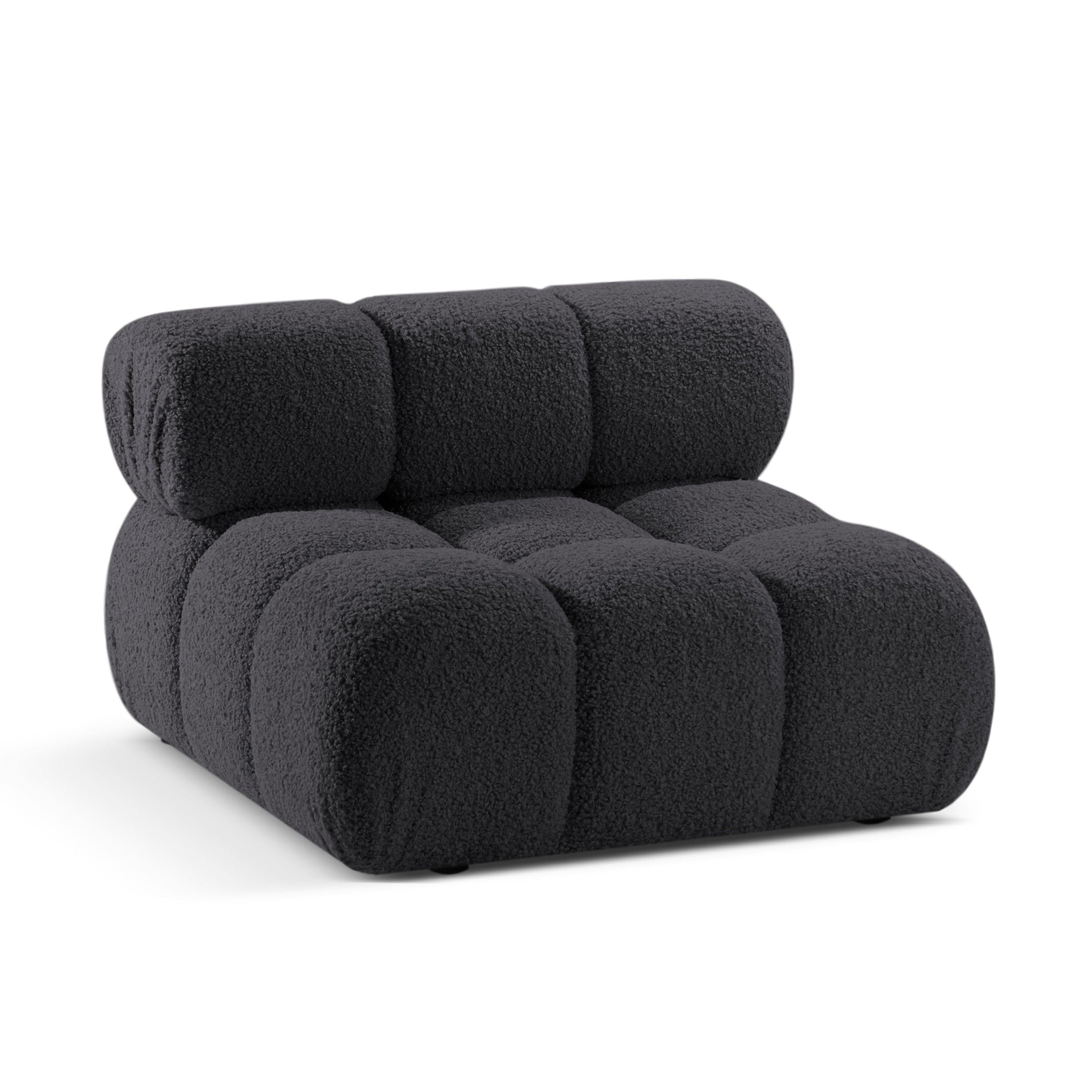 Sessel / Modul BELLIS in grauem Boucle