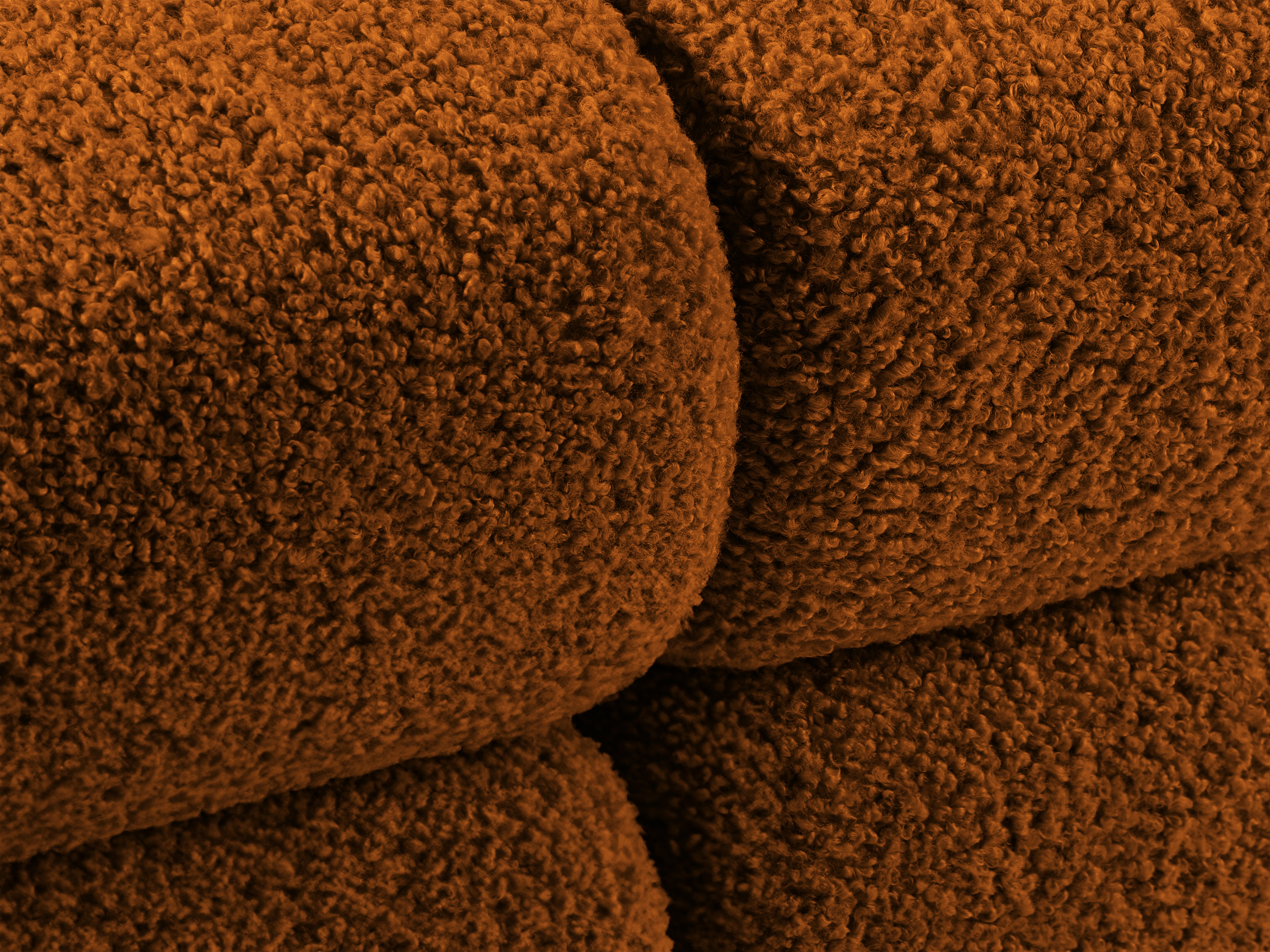 Sessel / Modul BELLIS Ziegel Boucle