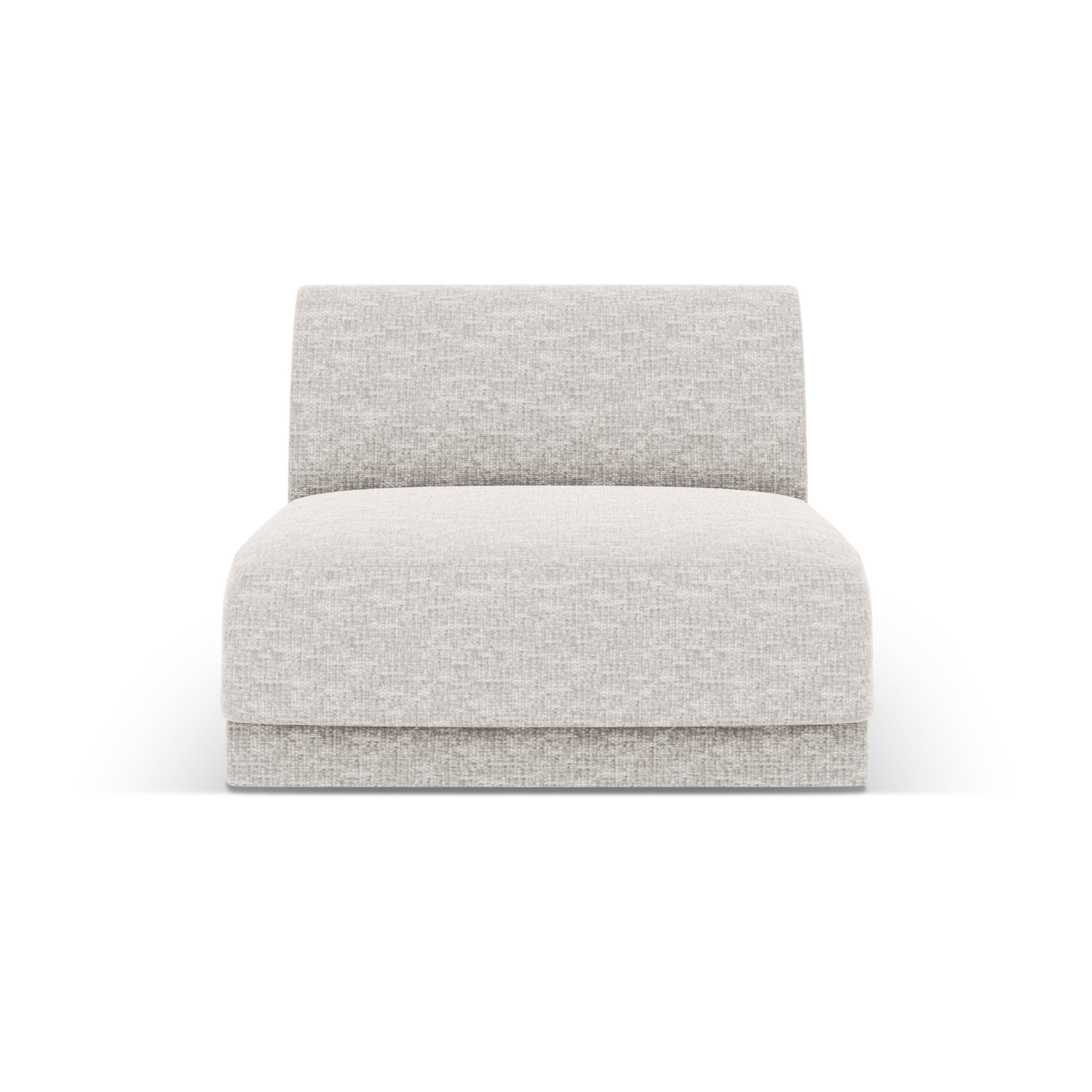 Sessel / Modul MILEY graues Chenille