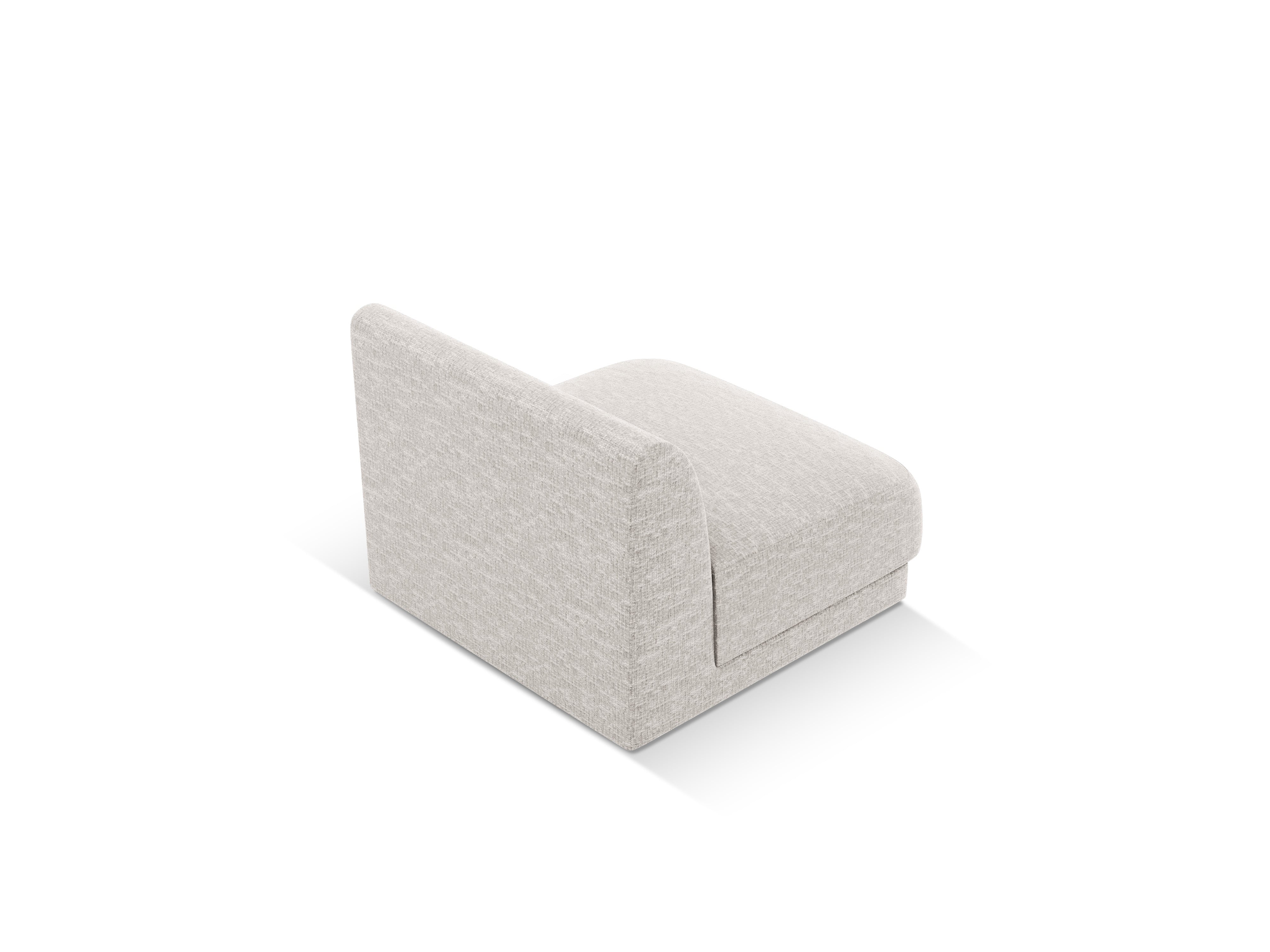 Sessel / Modul MILEY graues Chenille