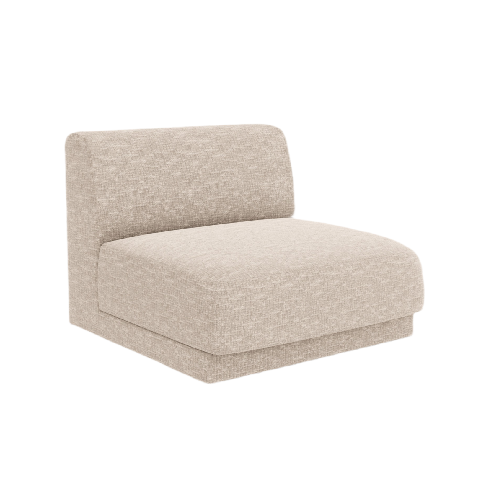 Sessel / Modul MILEY beige Chenille