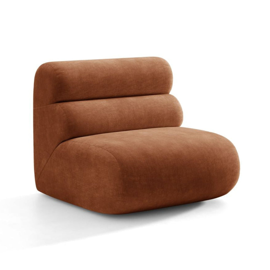 Sessel / Modul NEO Ziegel-Chenille