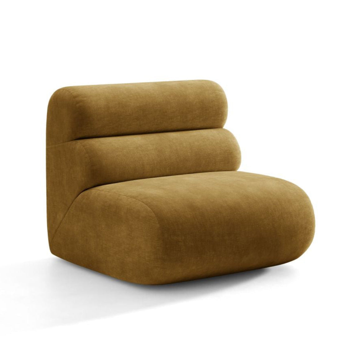 Sessel / Modul NEO senfgelber Chenille