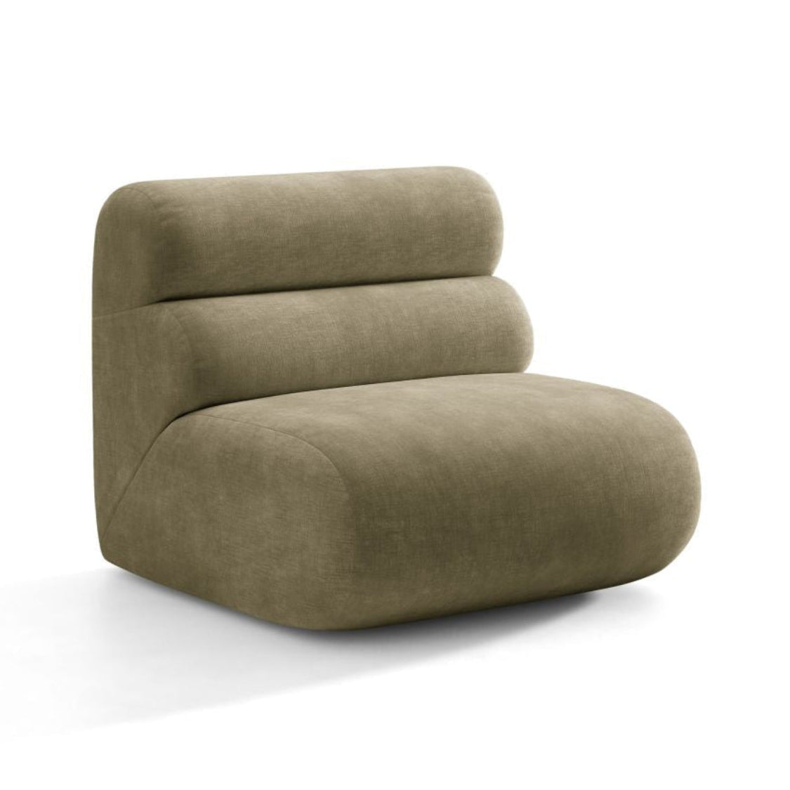 Sessel / Modul NEO olivgrüner Chenille