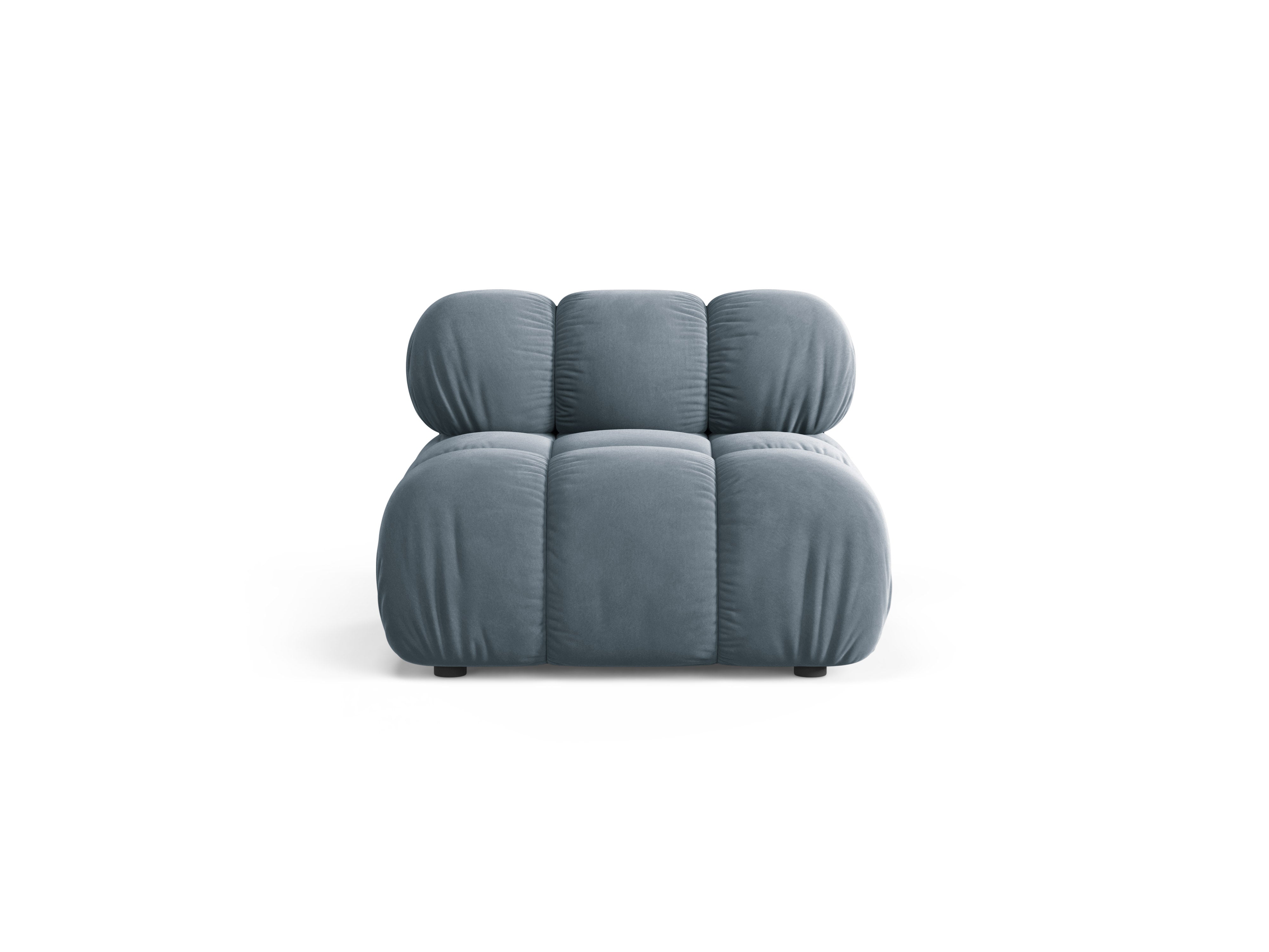 Sessel / Samtmodul BELLIS blau