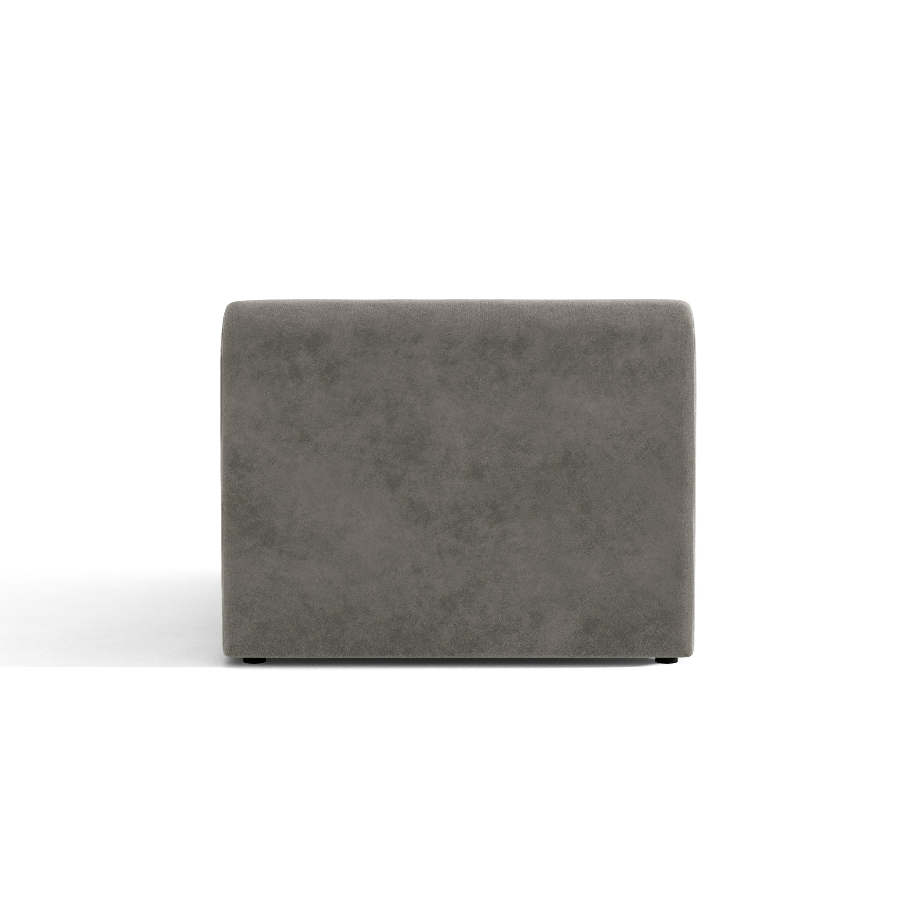 Sessel / Samtmodul MILEY hellgrau