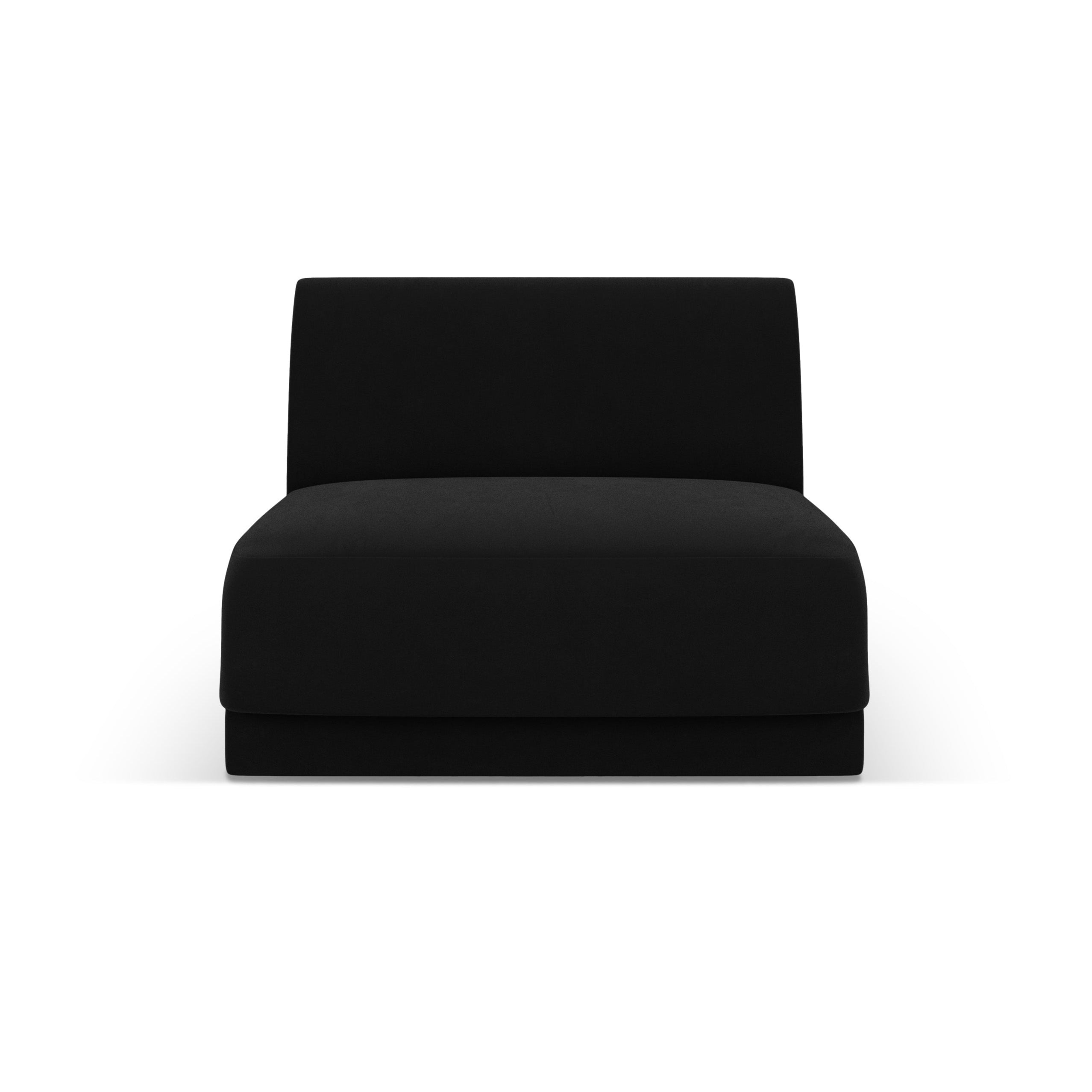 Sessel / Samtmodul MILEY schwarz
