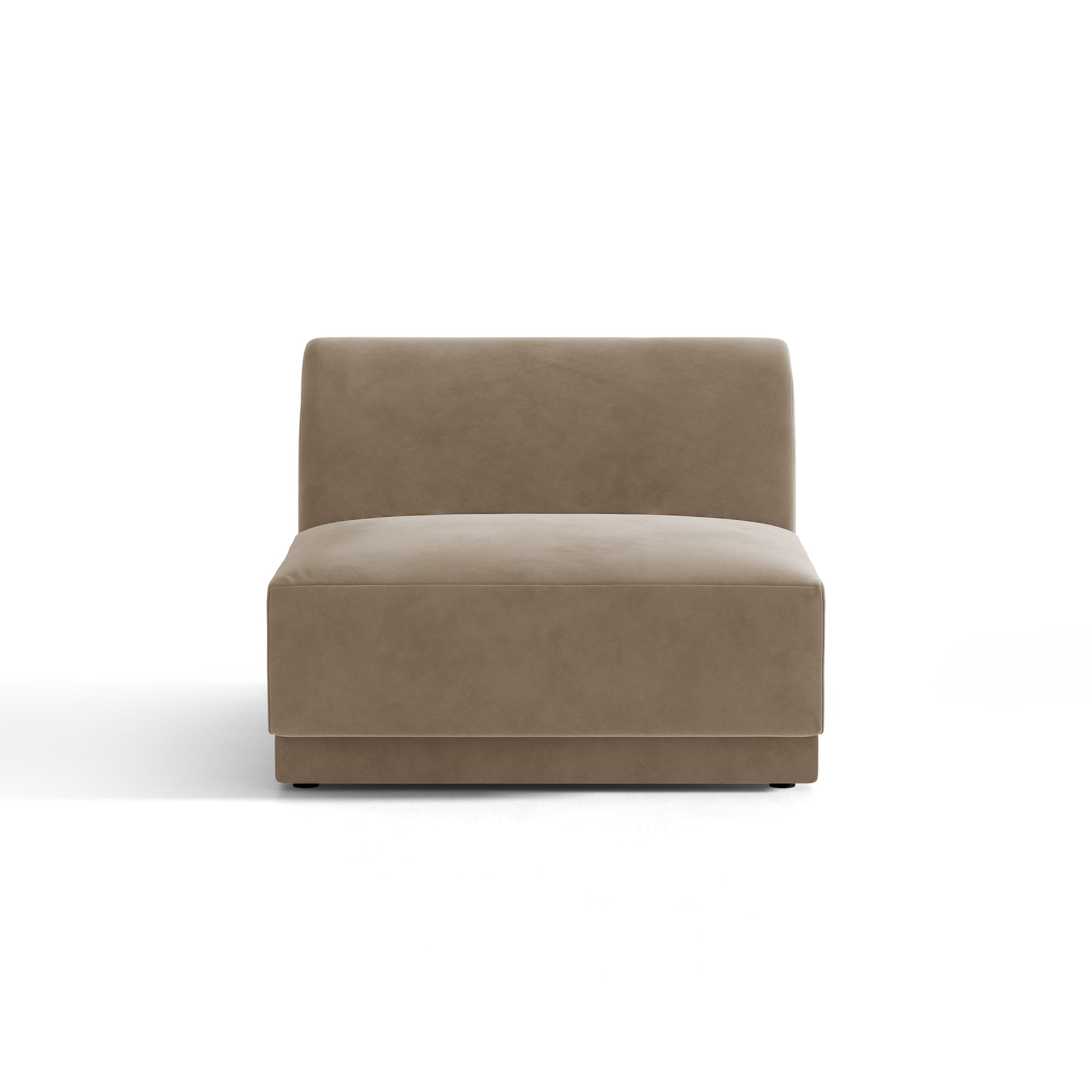 Sessel / Samtmodul MILEY cappuccino