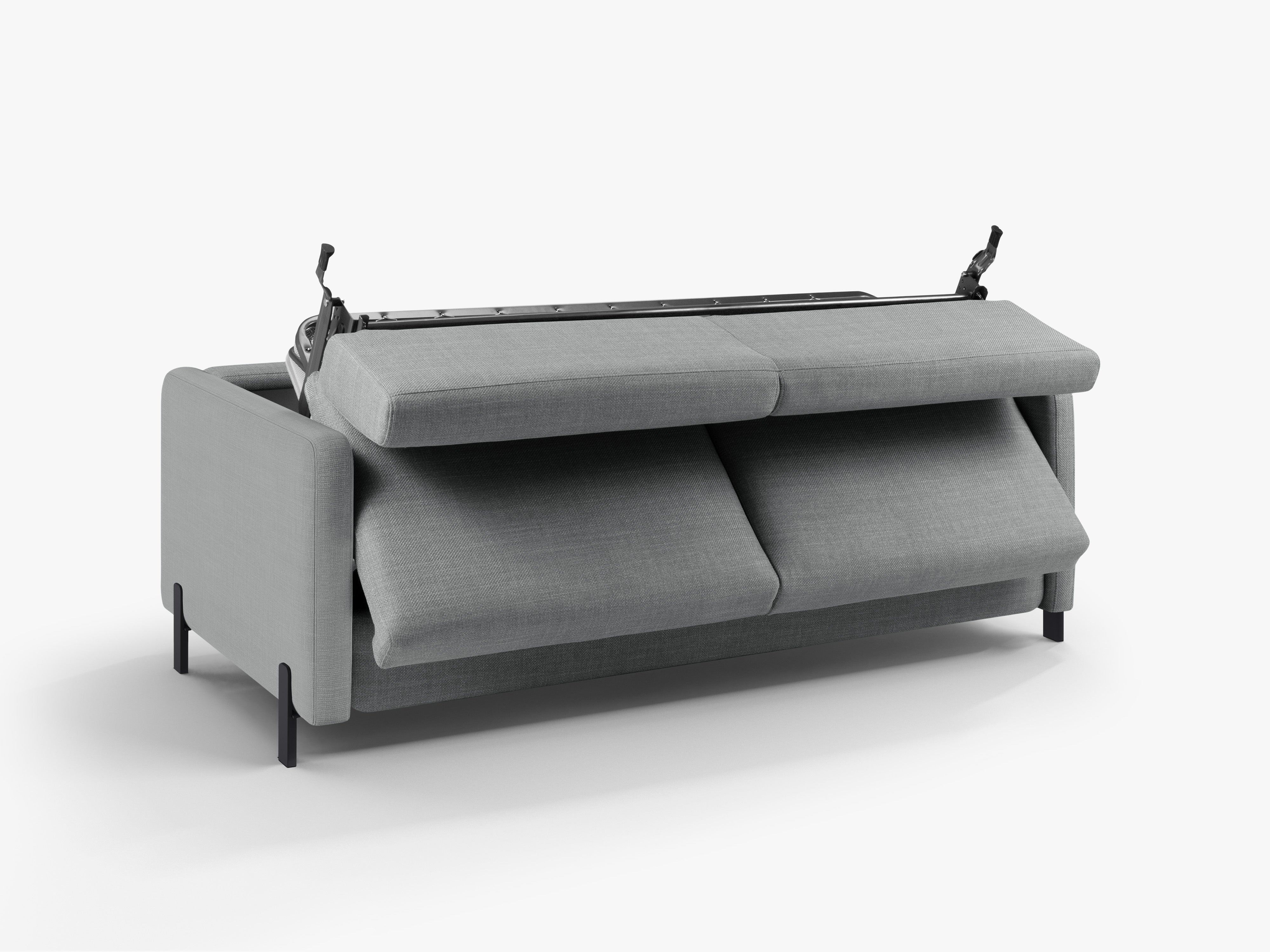 Sofa mit Bettfunktion, "Gloria", 2 Sitze, hellgrau, 182x102x80
In Europa gemacht