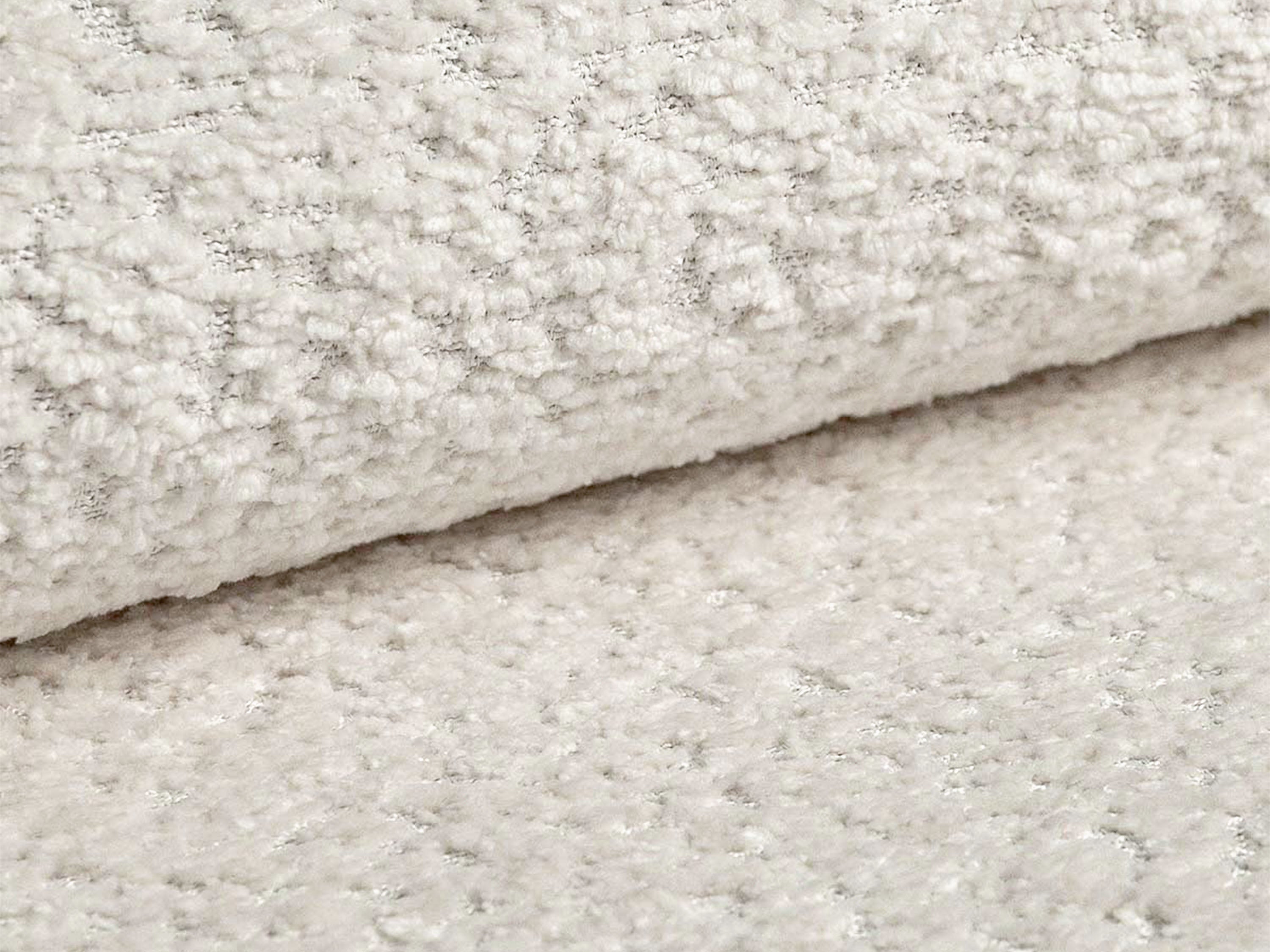 Sofa 2-Sitzer mit Schlaffunktion LIDO hellbeige Boucle